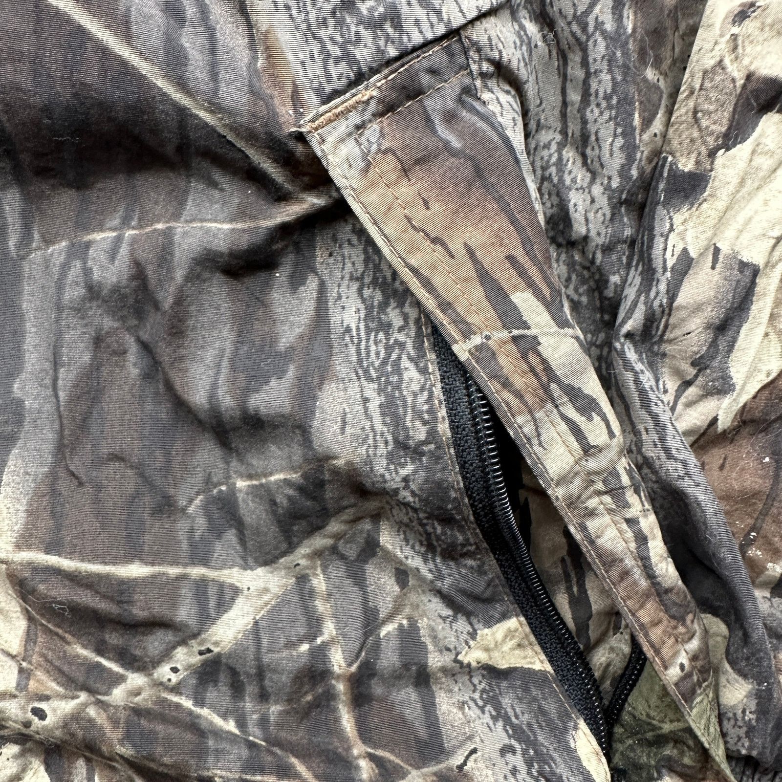 Mossy Oaks Mossy Oak Reversible Camouflage Fleece Hooded Jacket Mens XL Size US XL / EU 56 / 4 - 16 Thumbnail