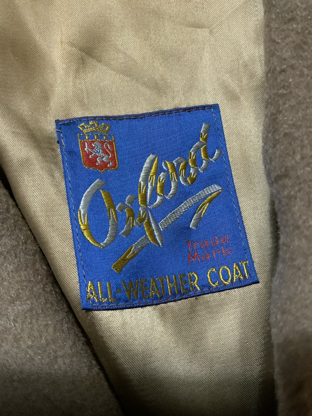 Designer × Vintage Vintage Oxford 100% Mohair Di Lusso Italy Overcoat Coat Size US M / EU 48-50 / 2 - 4 Thumbnail