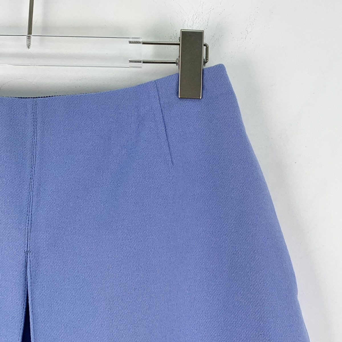 Dior Dior Blue Wool Casual Mini Skirt K26WX Size 25" / US 0 / IT 36 - 3 Thumbnail