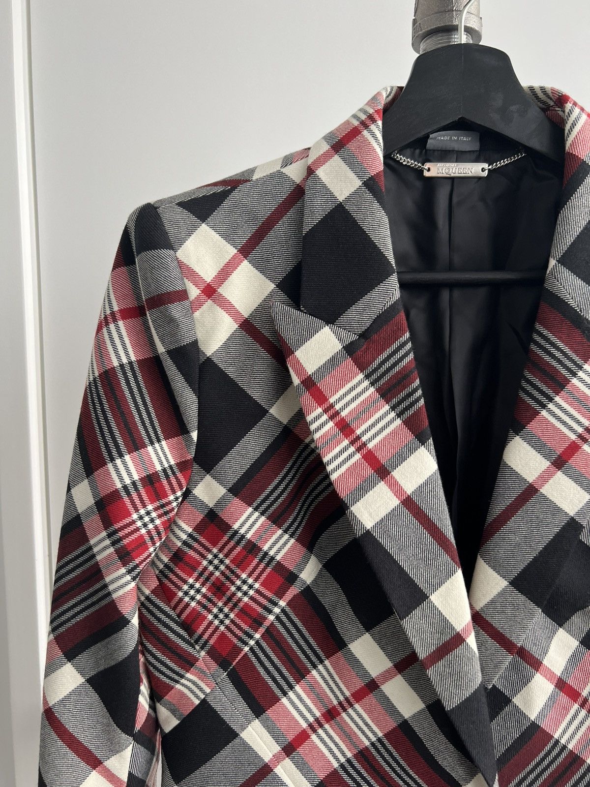 Alexander McQueen Tartan Blazer Size M / US 6-8 / IT 42-44 - 2 Thumbnail