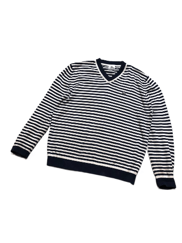 Lacoste Vintage Lacoste Striped 100% Cotton Sweater Size US XL / EU 56 / 4 - 1 Thumbnail
