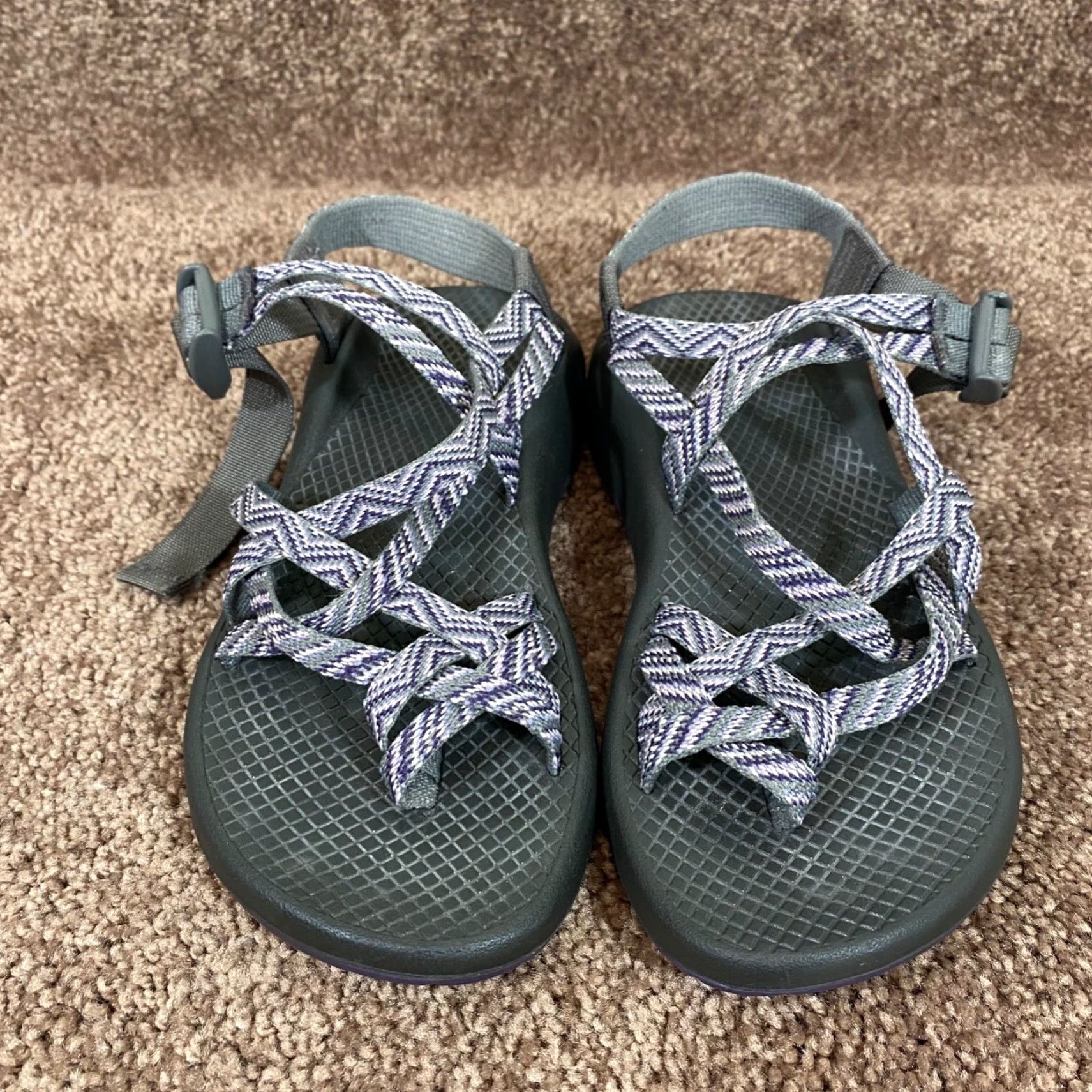 Chaco VINTAGE Chaco ZX2 Yampa Sandals Womens 6 EU 37 Purple Outdoor Hiking Water Sport Casual Size US 6 / IT 36 - 4 Thumbnail