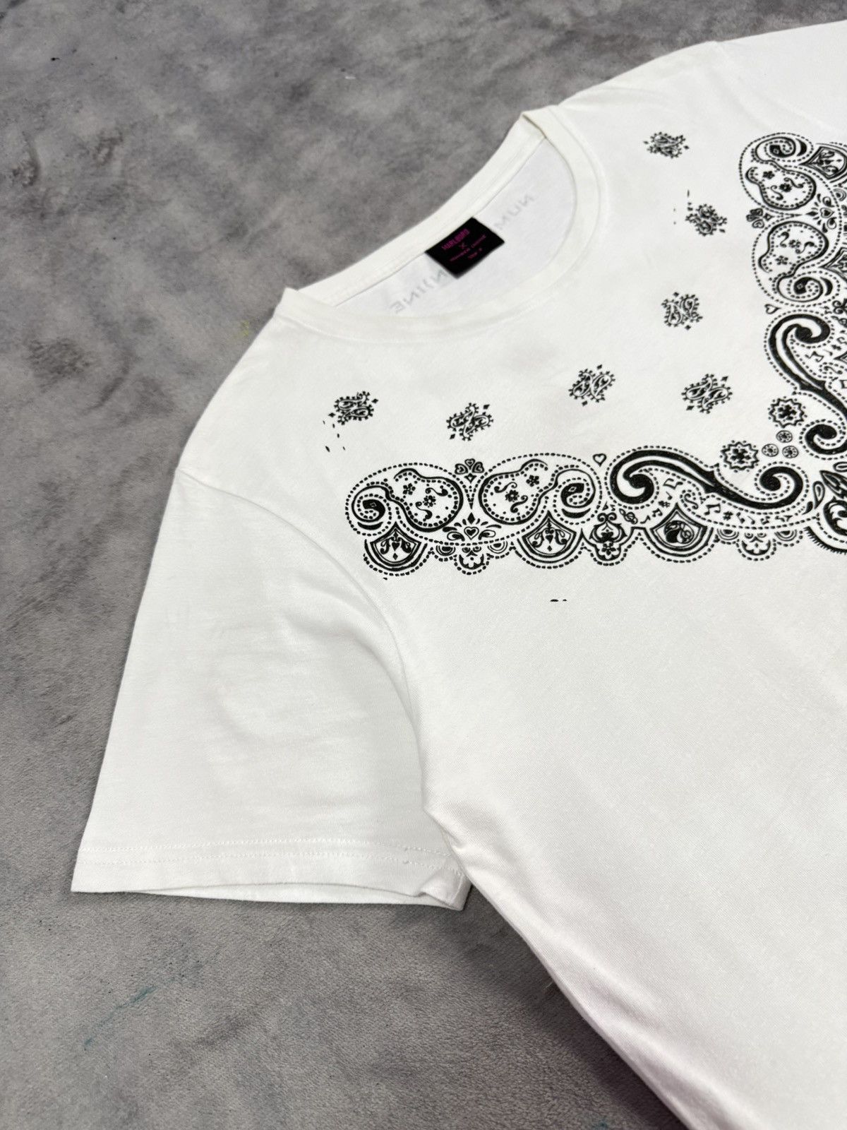 Marlboro × Number (N)ine Number Nine X Marlboro Paisley V Shape Boxy Tshirt Size US M / EU 48-50 / 2 - 8 Thumbnail