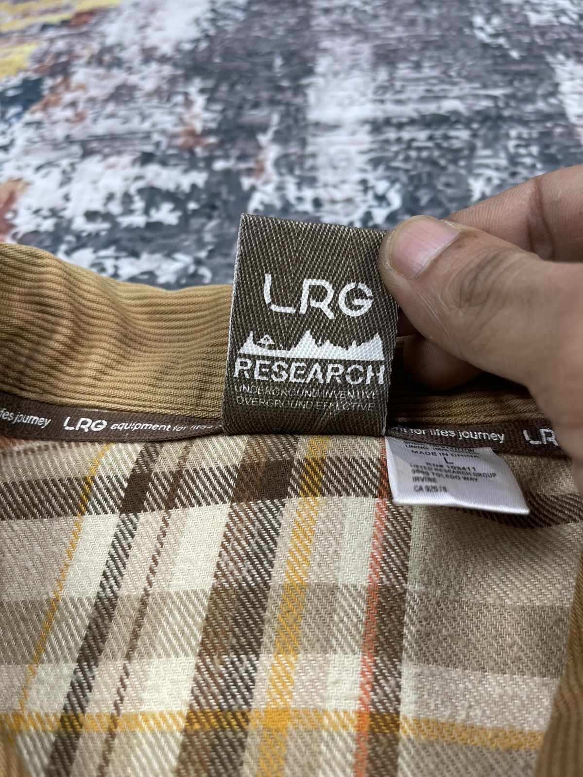 LRG LRG Rough Neck Workwear Chore Jacket Size US L / EU 52-54 / 3 - 13 Thumbnail