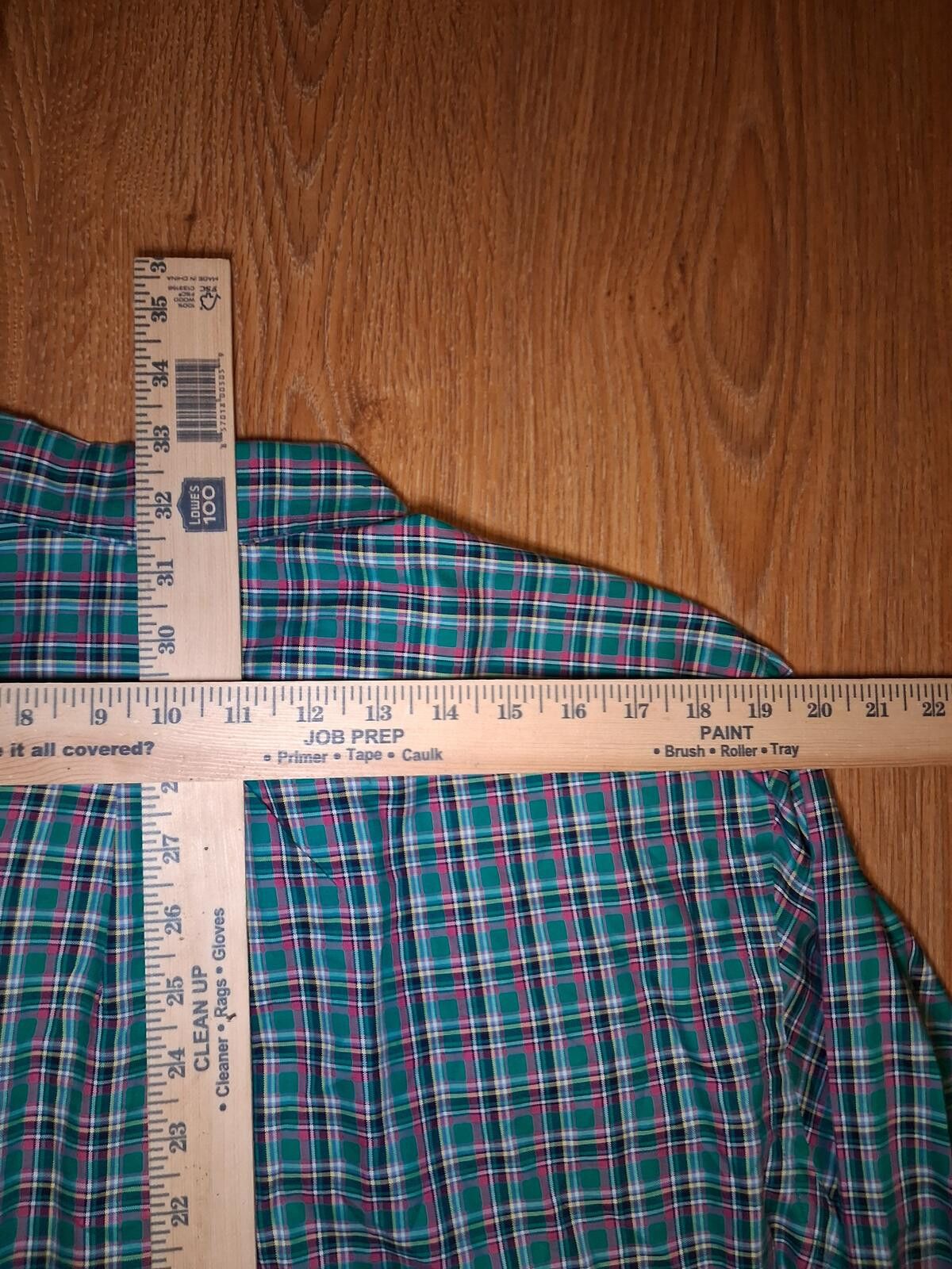 Polo Ralph Lauren Polo Ralph Lauren Button Up Shirt Mens XL Green Plaid Cotton Size US XL / EU 56 / 4 - 10 Thumbnail