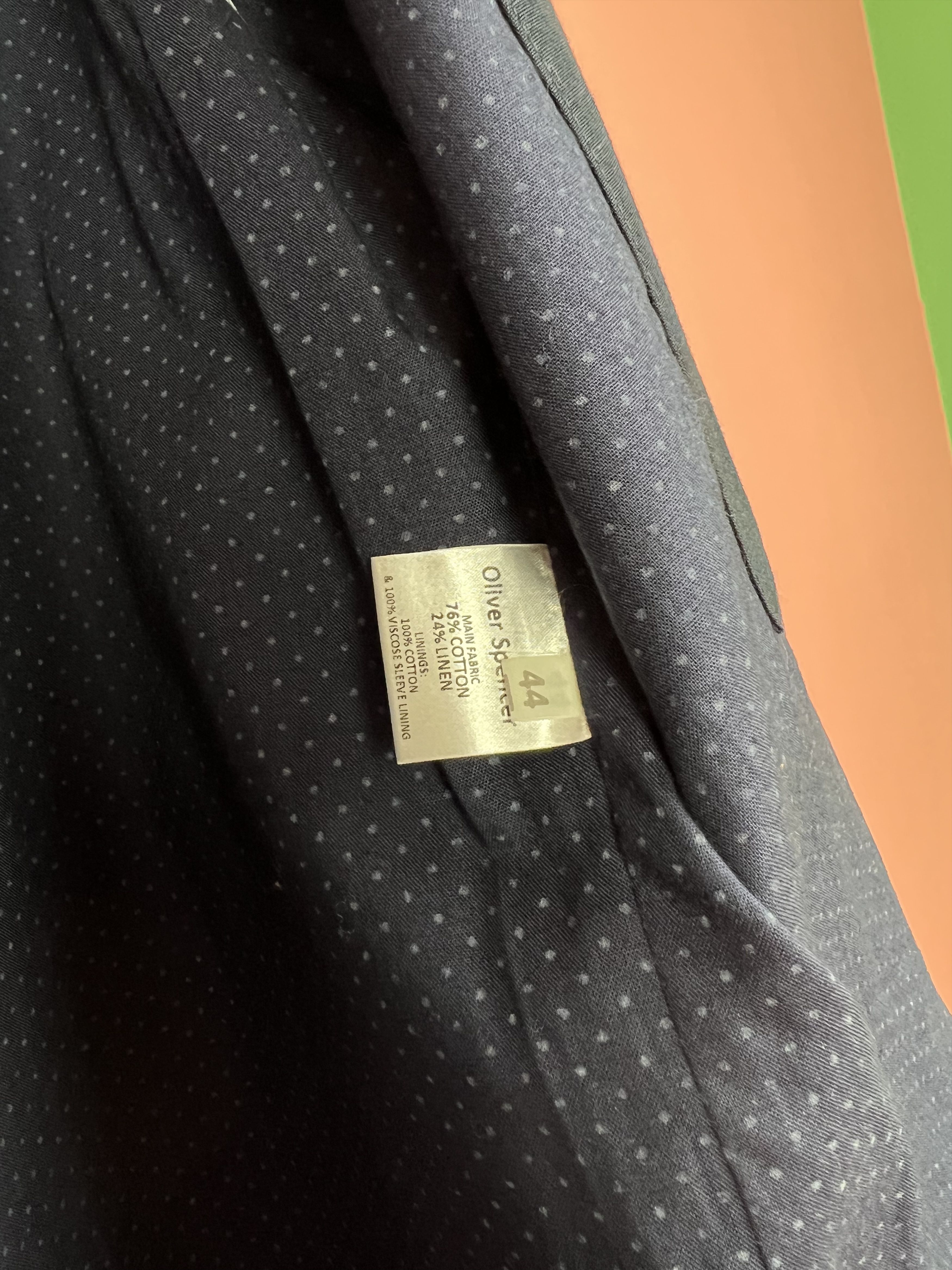 Oliver Spencer Oliver Spencer blazer blue jacket streetwear y2k avantgarde Size 44R - 8 Thumbnail