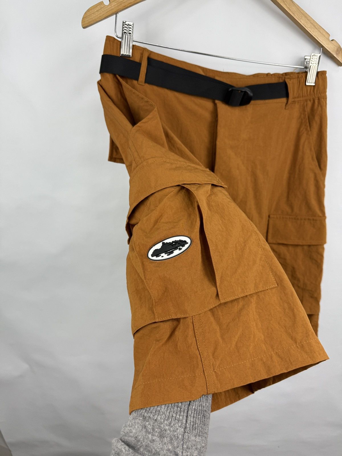 Corteiz 🇺🇸 Y2K Corteiz Alcatraz Cargo Shorts Multipocket Rare Size US 32 / EU 48 - 4 Thumbnail