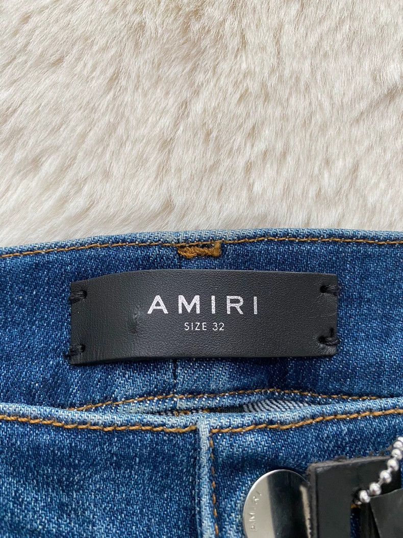 Amiri Amiri Washed Blue Original OG mx2 Jean Size US 32 / EU 48 - 2 Thumbnail