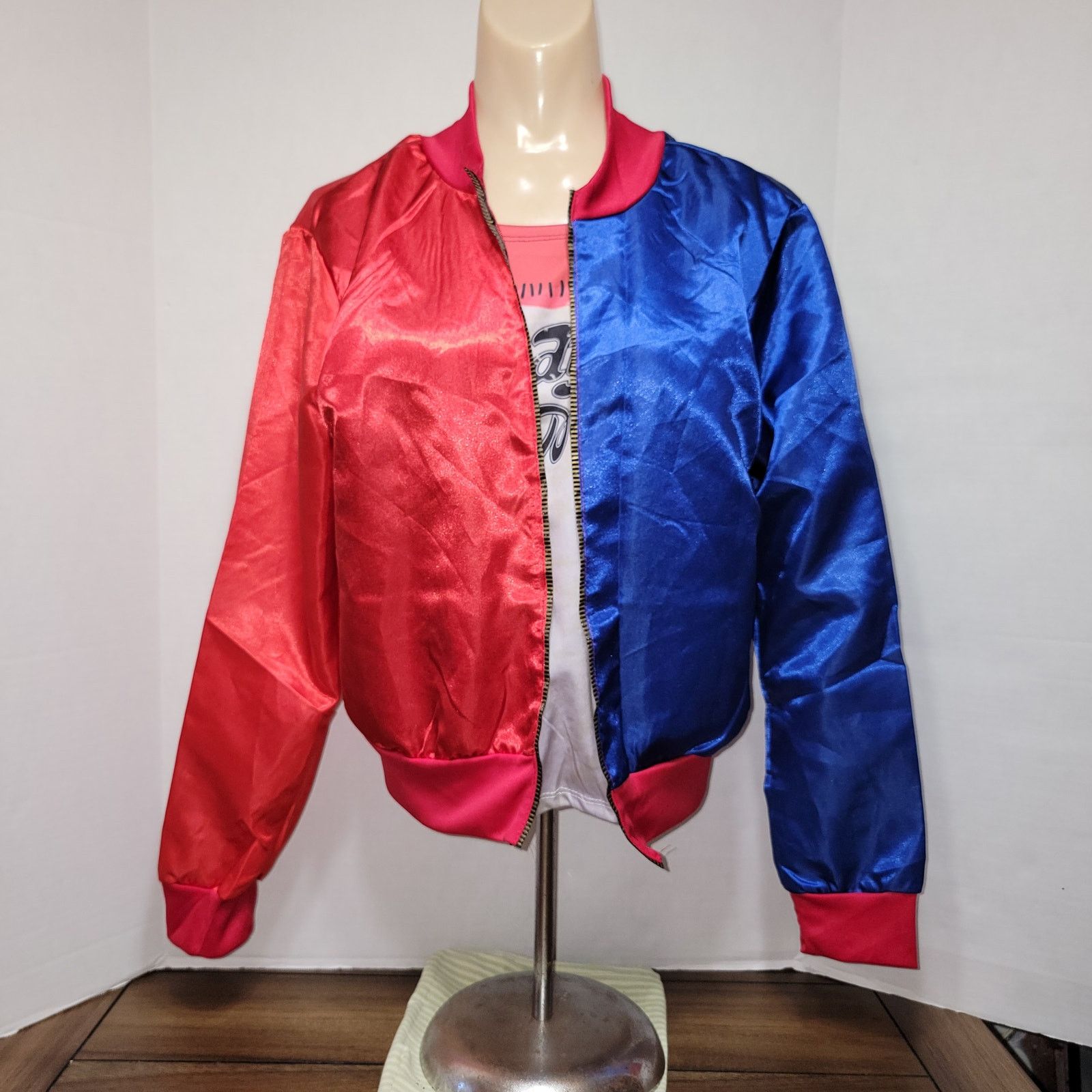 Other Suicide Squad Jacket Tee "Daddy's Lil Monster" Costume -Teen Size S / US 4 / IT 40 - 2 Thumbnail