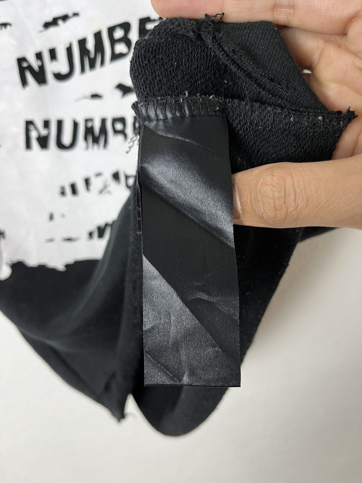 Number (N)ine Number Nine Distress Sleevless Shirt Size US S / EU 44-46 / 1 - 7 Thumbnail