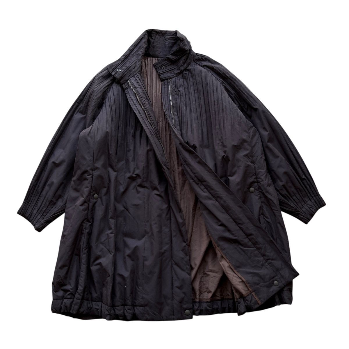 Pleats Please Issey Miyake 🔥 Pleats Please Issey Miyake Zipper Pleats Coat Jacket Size US L / EU 52-54 / 3 - 1 Thumbnail