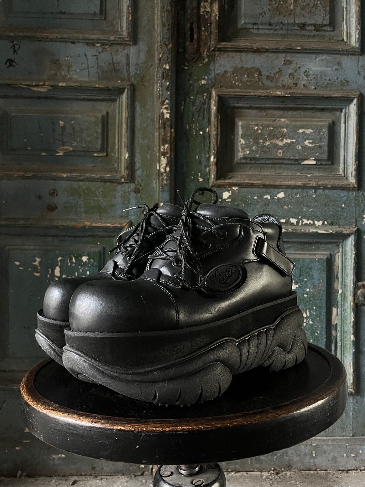 【激レア】SWEAR London 90s vintage shoes RARE VTG 90s Swear London Platform Sneakers •great condition