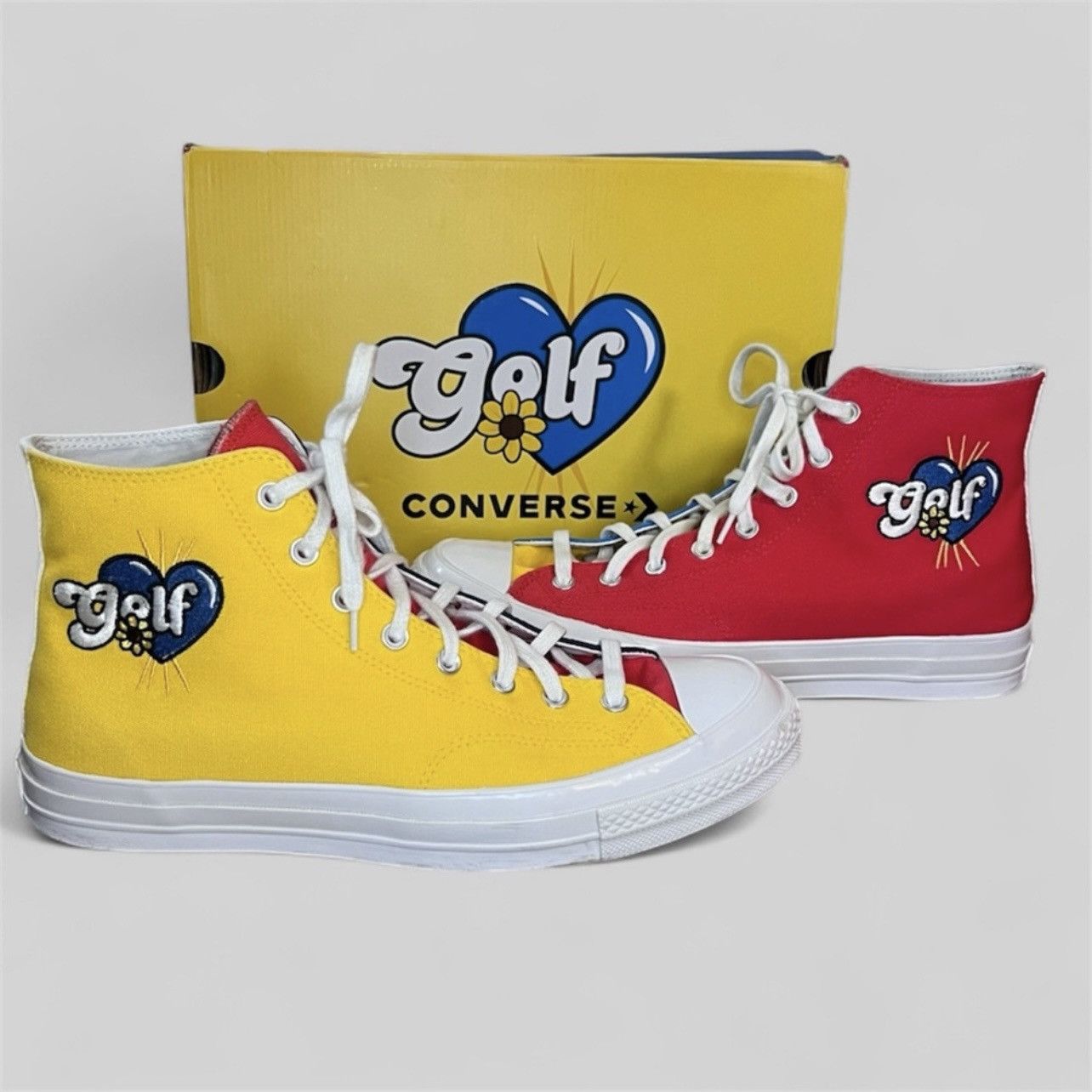 Converse Golf Wang x Converse Chuck 70 High ‘Tri-Panel’ Men’s Size 12 Size US 12 / EU 45 - 1 Thumbnail