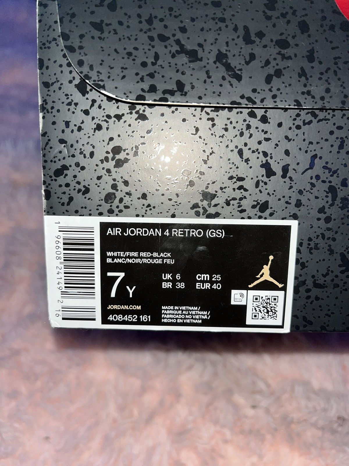 Jordan Brand Air Jordan 4 retro (gs) Red cements Size US 7 / EU 40 - 6 Thumbnail