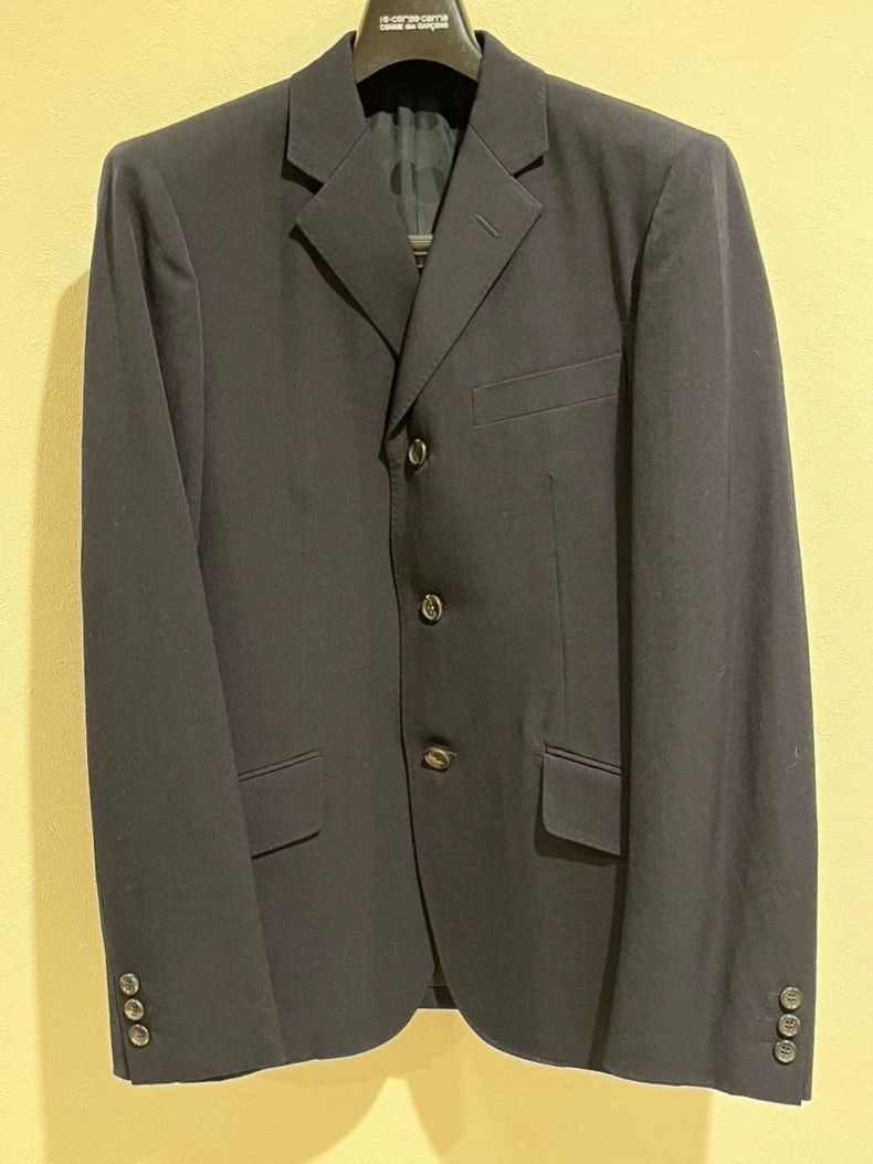 Comme Des Garcons Navy wool suit