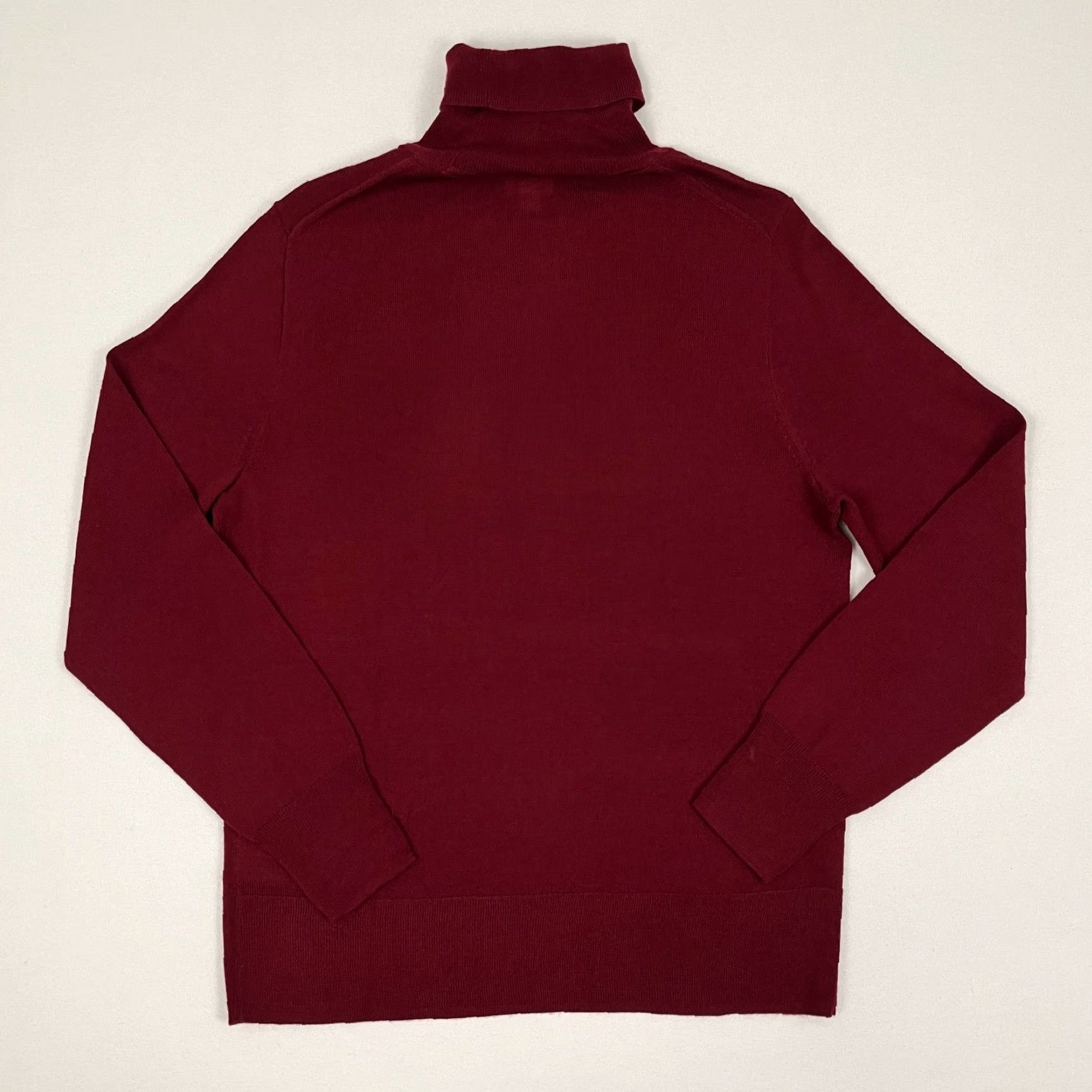 J.Crew J Crew Sweater Womens XL Red Turtleneck Washable Merino Wool Blend NEW Size XL / US 12-14 / IT 48-50 - 7 Thumbnail