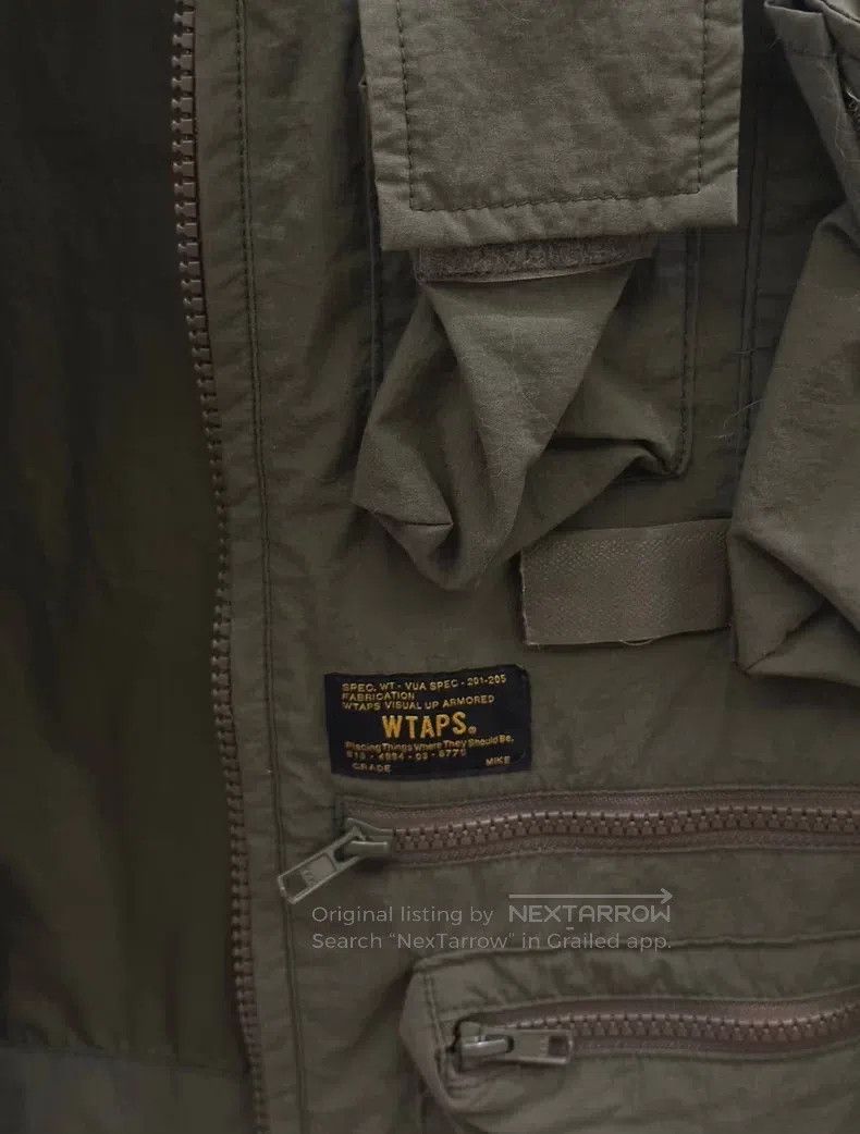 Wtaps Wtaps Military green multi-pocket coat Size US M / EU 48-50 / 2 - 3 Thumbnail