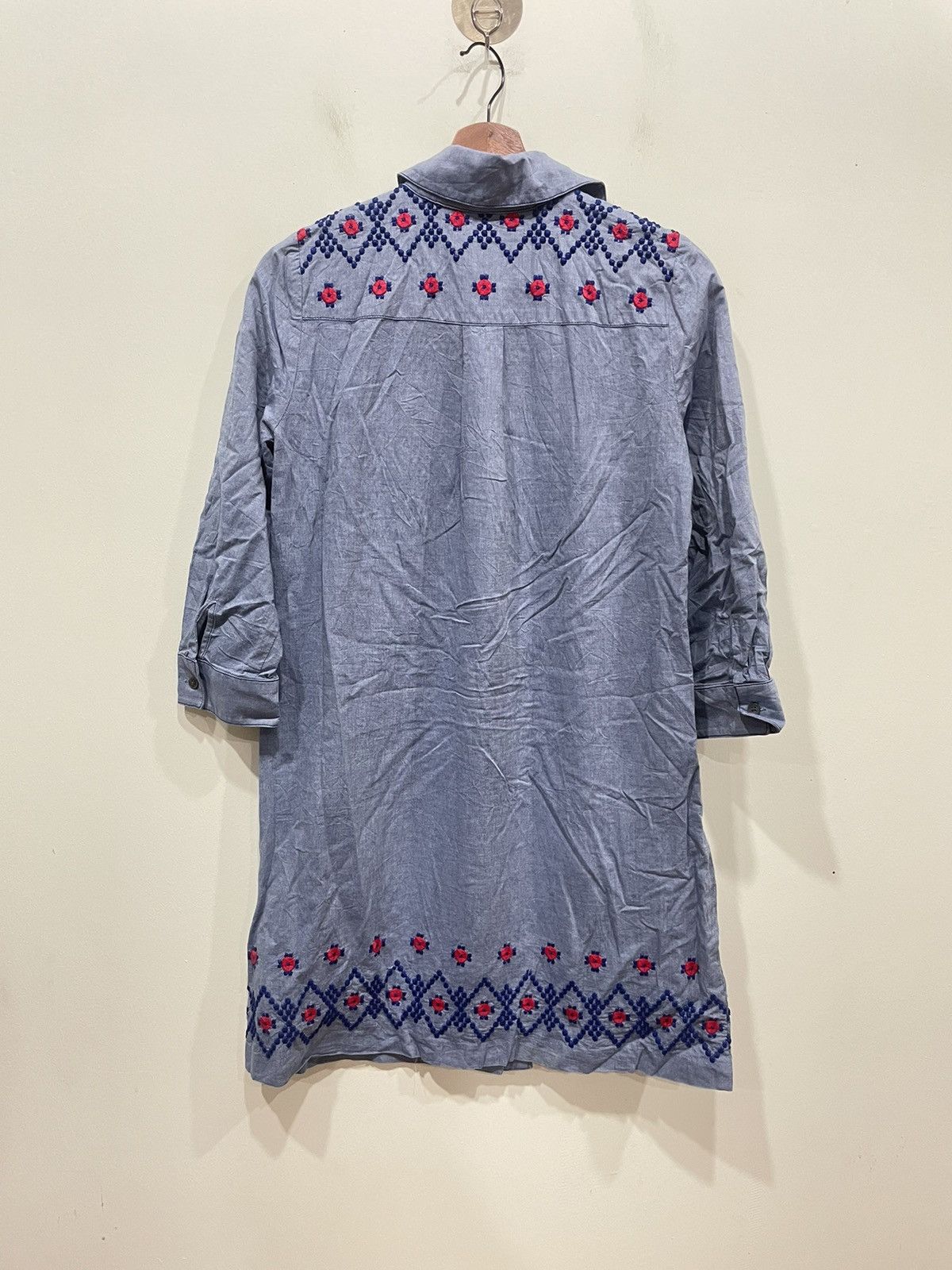 Anna Sui Anna Sui Embroidery Blouse Size XL / US 12-14 / IT 48-50 - 2 Thumbnail