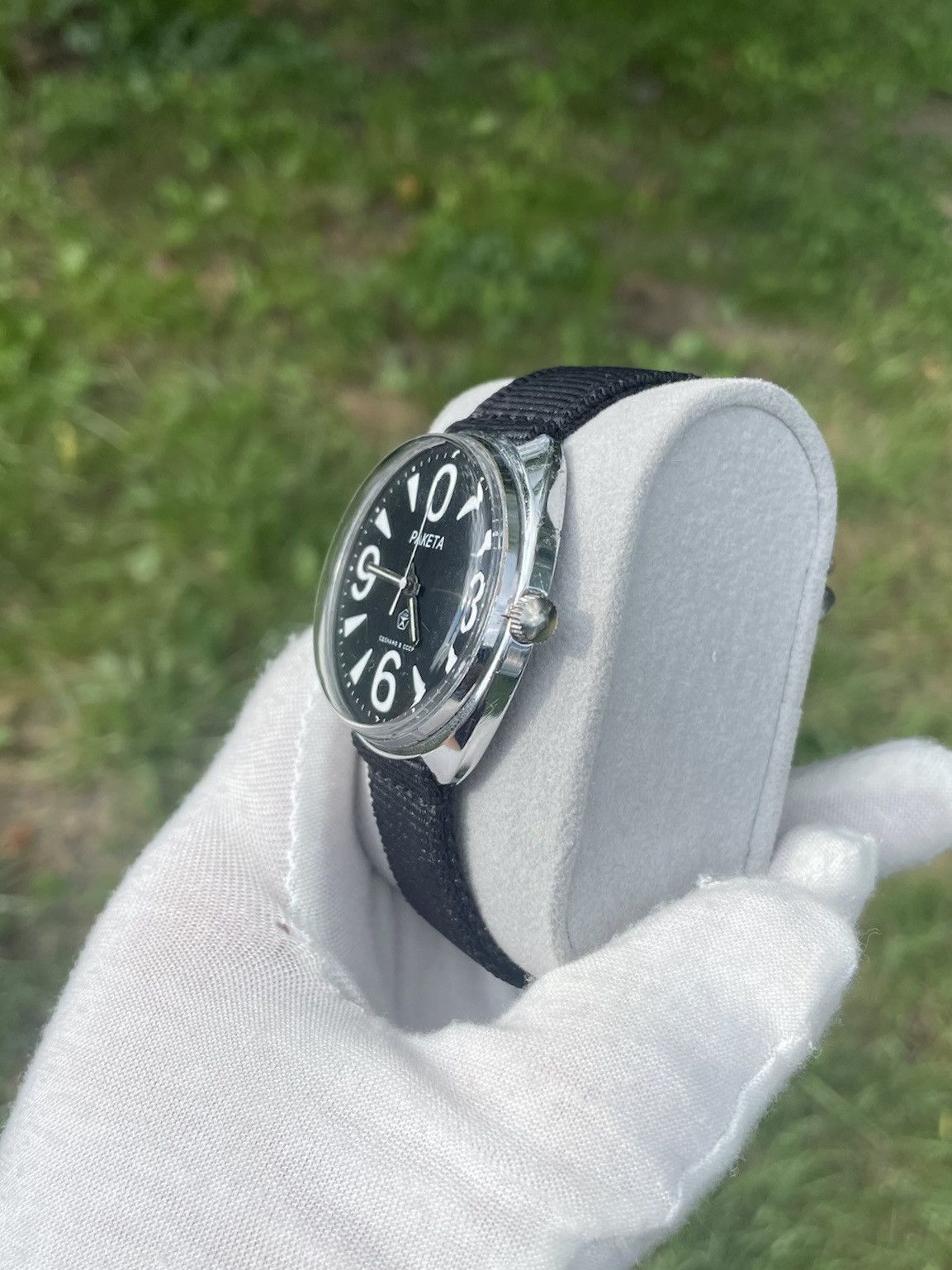 Vintage Vintage Watch Raketa USSR Soviet Mechanical 1980s Size ONE SIZE - 10 Thumbnail
