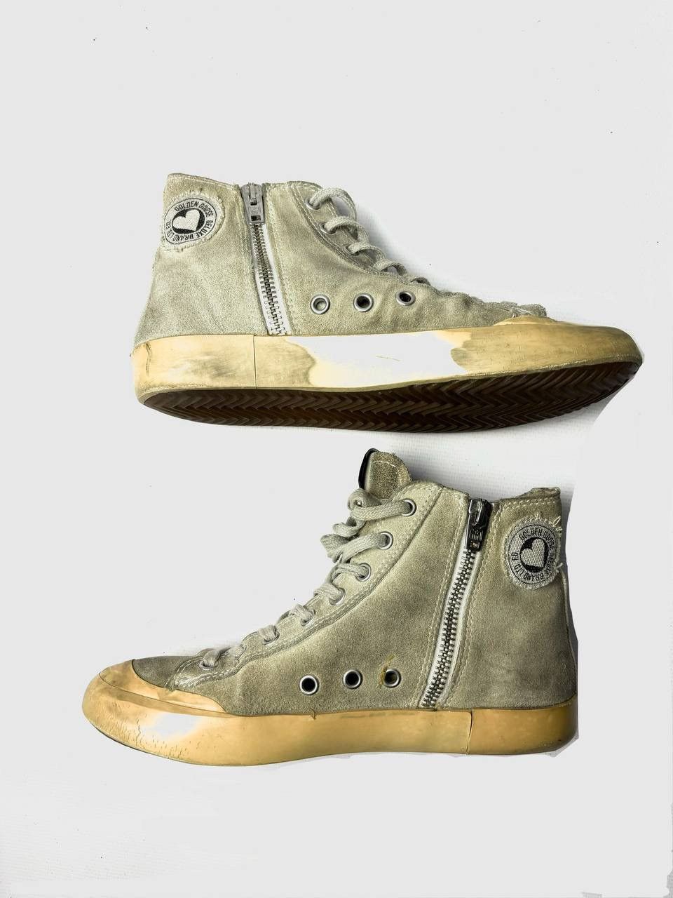 Golden Goose Golden Goose Francy suede sneakers Size US 6 / IT 36 - 4 Thumbnail