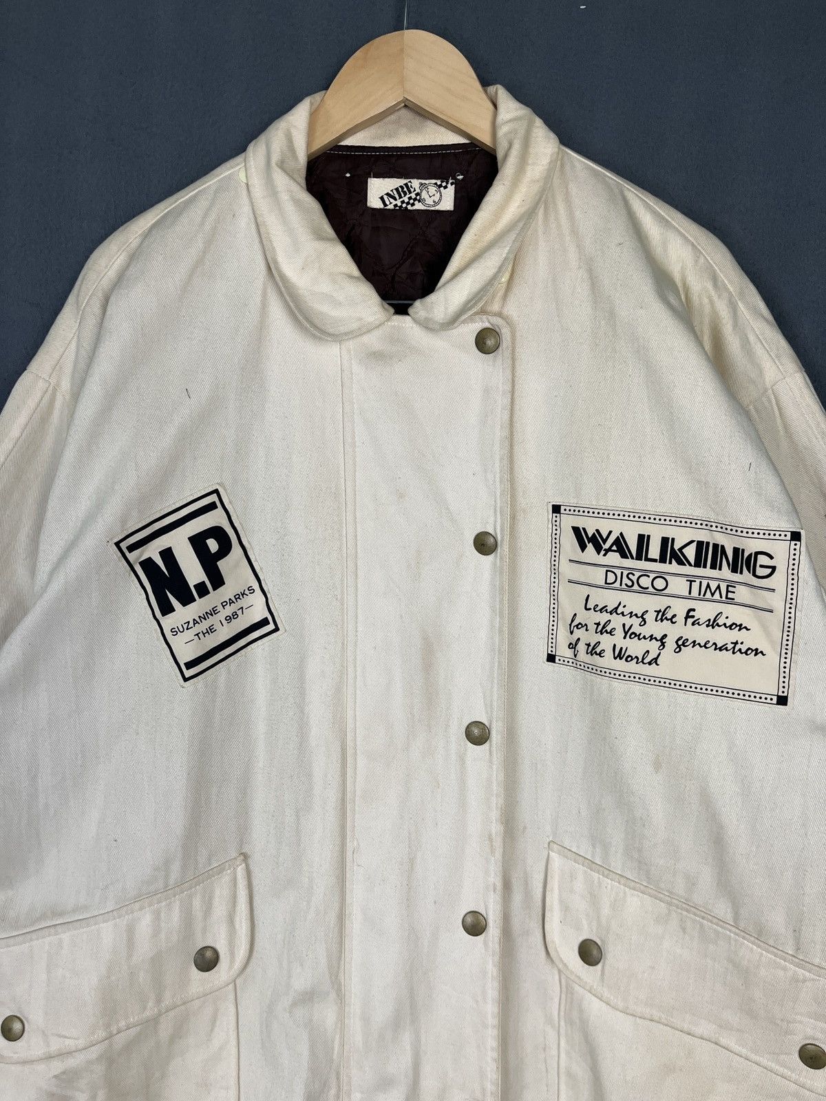 Japanese Brand BBC Club Baggy Duck Canvas Chore Jacket Size US XL / EU 56 / 4 - 3 Thumbnail