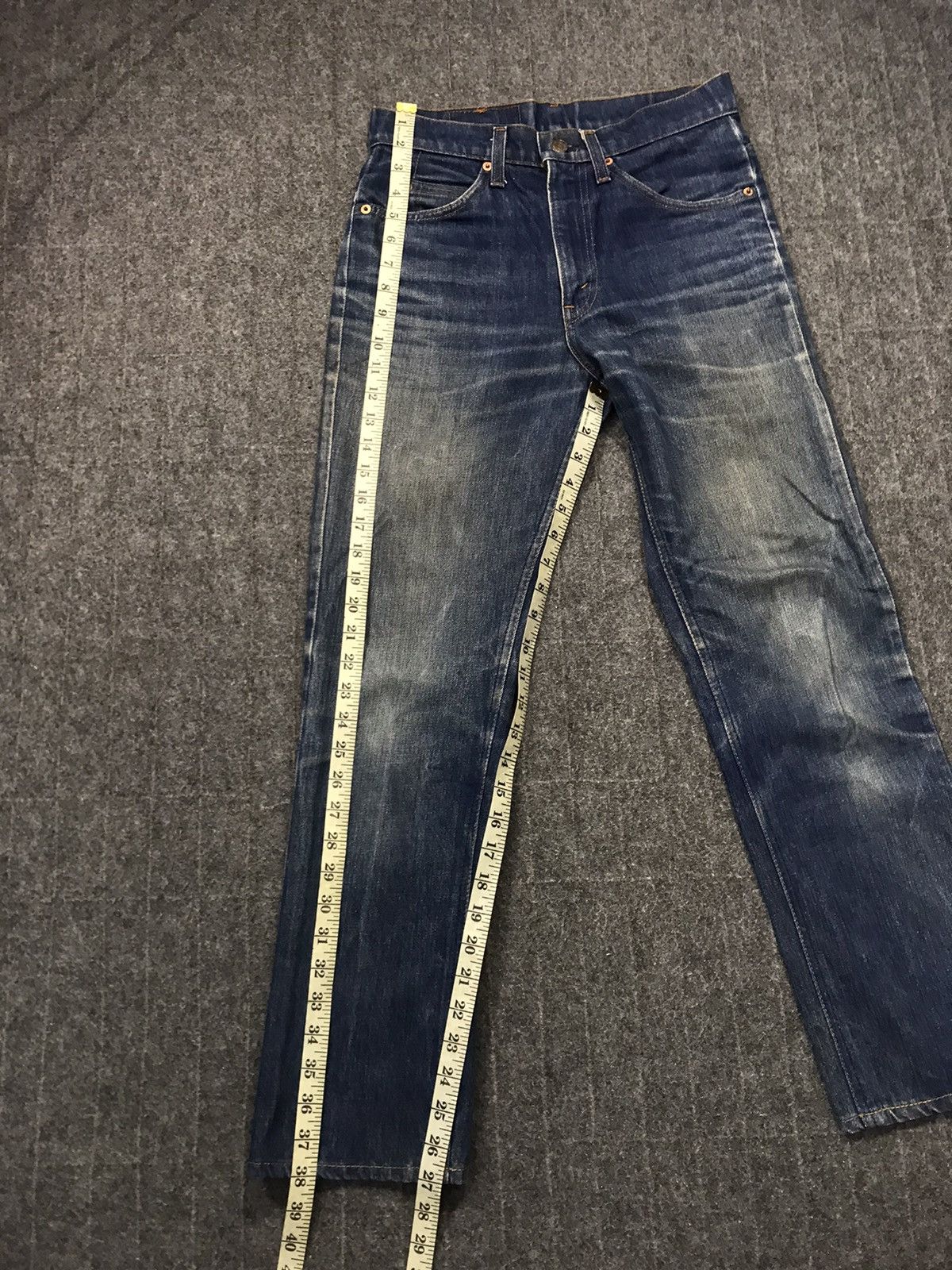 Levi's Vintage Clothing Levi's 70s 80s Orange Tab Unisex Denim Jeans Size US 27 - 12 Thumbnail