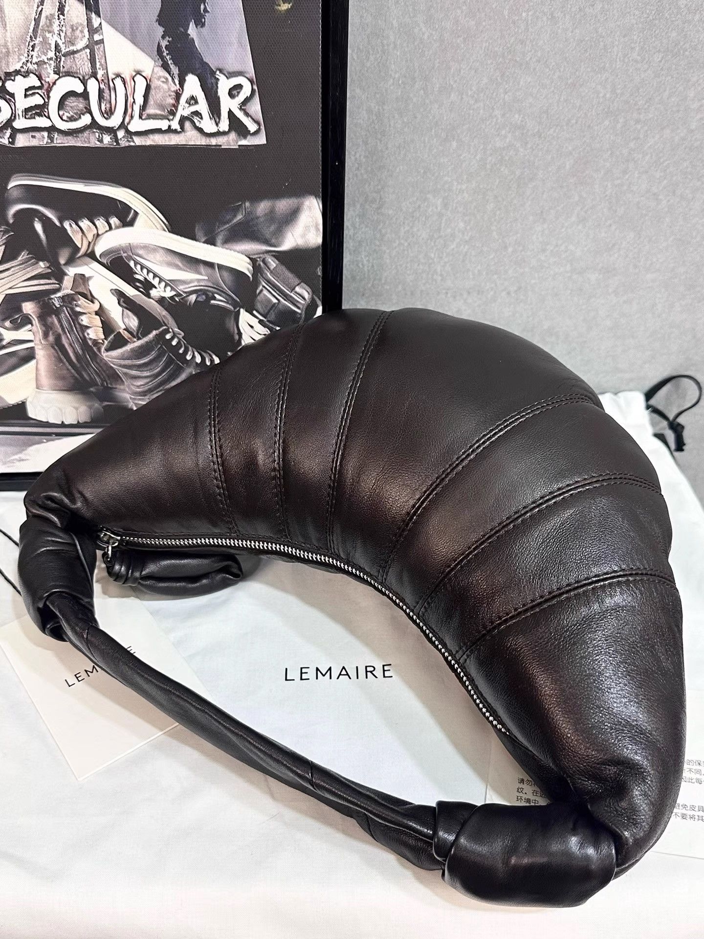 Lemaire Lemaire 25SS Mini Fortune Croissant Bag K34 Size ONE SIZE - 3 Thumbnail