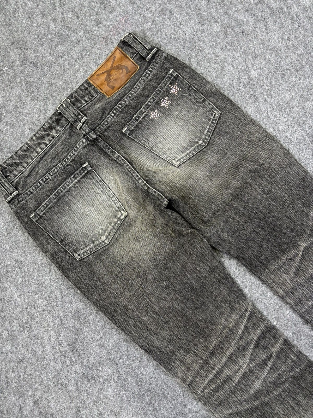 Japanese Brand 💥FLARE💥 roargun Japan Cross Gun Archival Jeans F708 Size US 27 - 11 Thumbnail