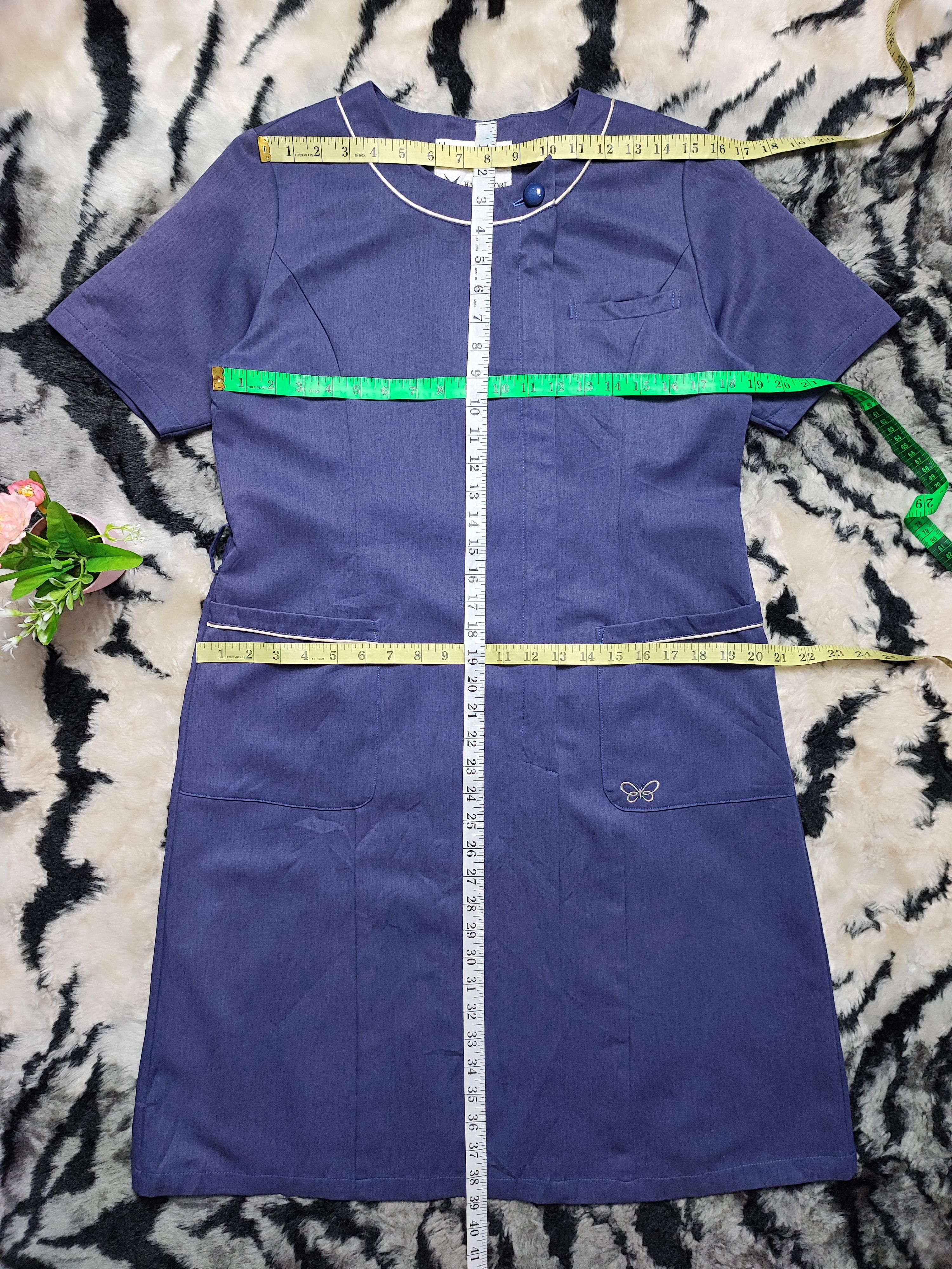 Hanae Mori Vintage Boutique Long Dress Shirt Size XL / US 12-14 / IT 48-50 - 4 Thumbnail