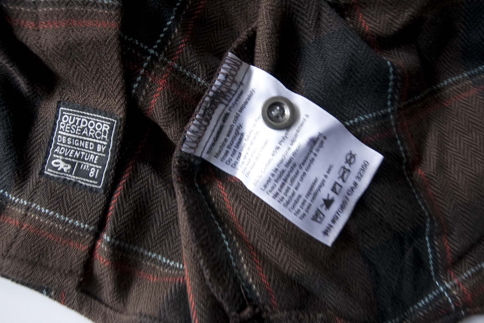 Outdoor Research Outdoor Research Shirt Flannel Size M Plaid Brown Size US M / EU 48-50 / 2 - 5 Thumbnail