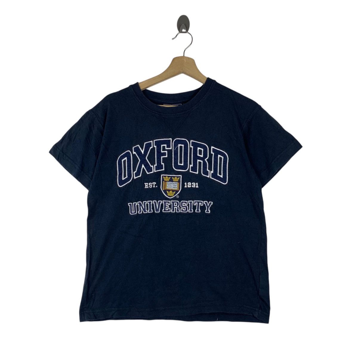 Other COLLEGIATE OXFORD UNIVERSITY Azo Free Dyes Tee Shirt Top Size S / US 4 / IT 40 - 1 Thumbnail