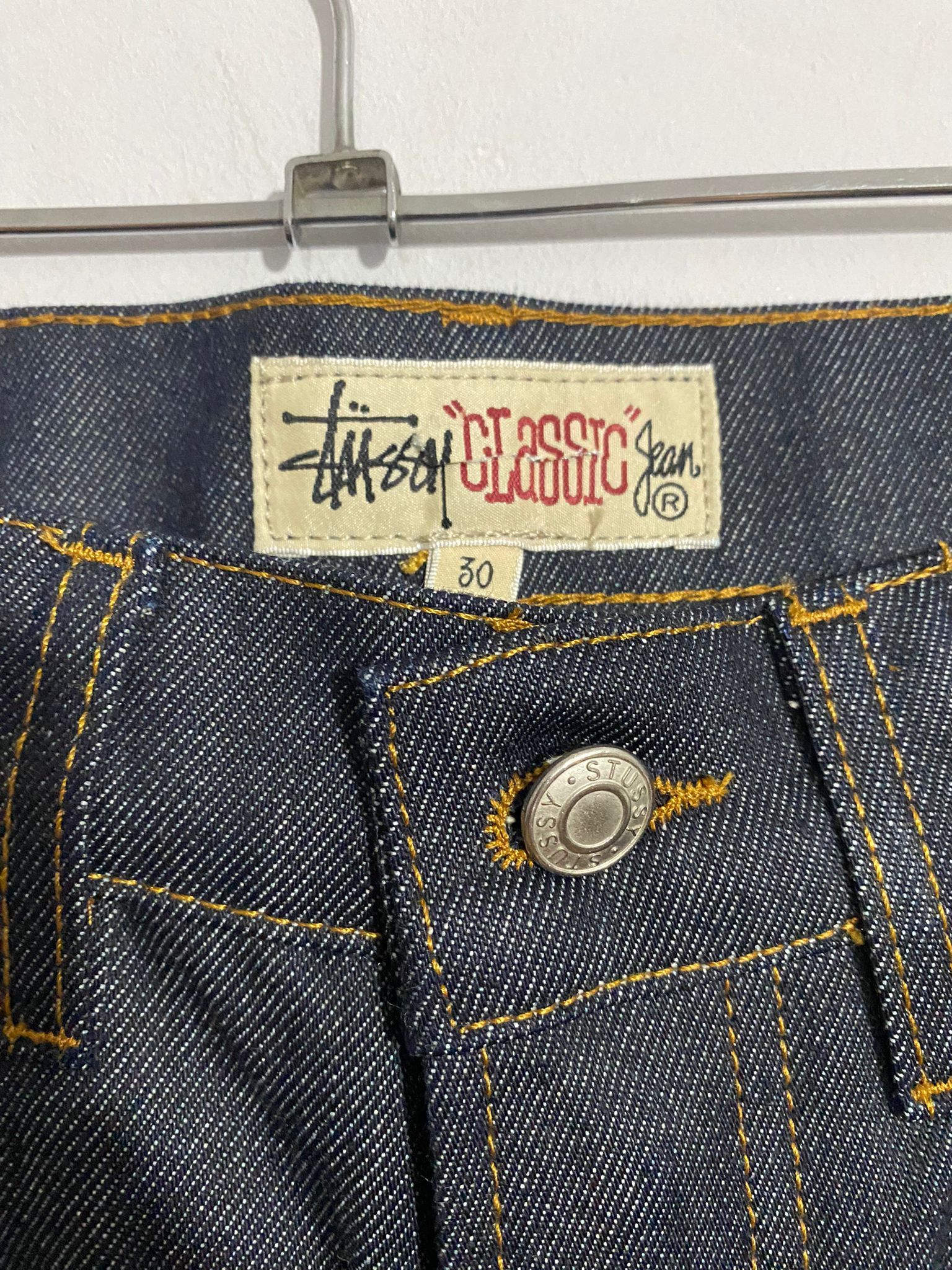 Stussy New Classic Jeans Denim Size US 30 / EU 46 - 12 Thumbnail