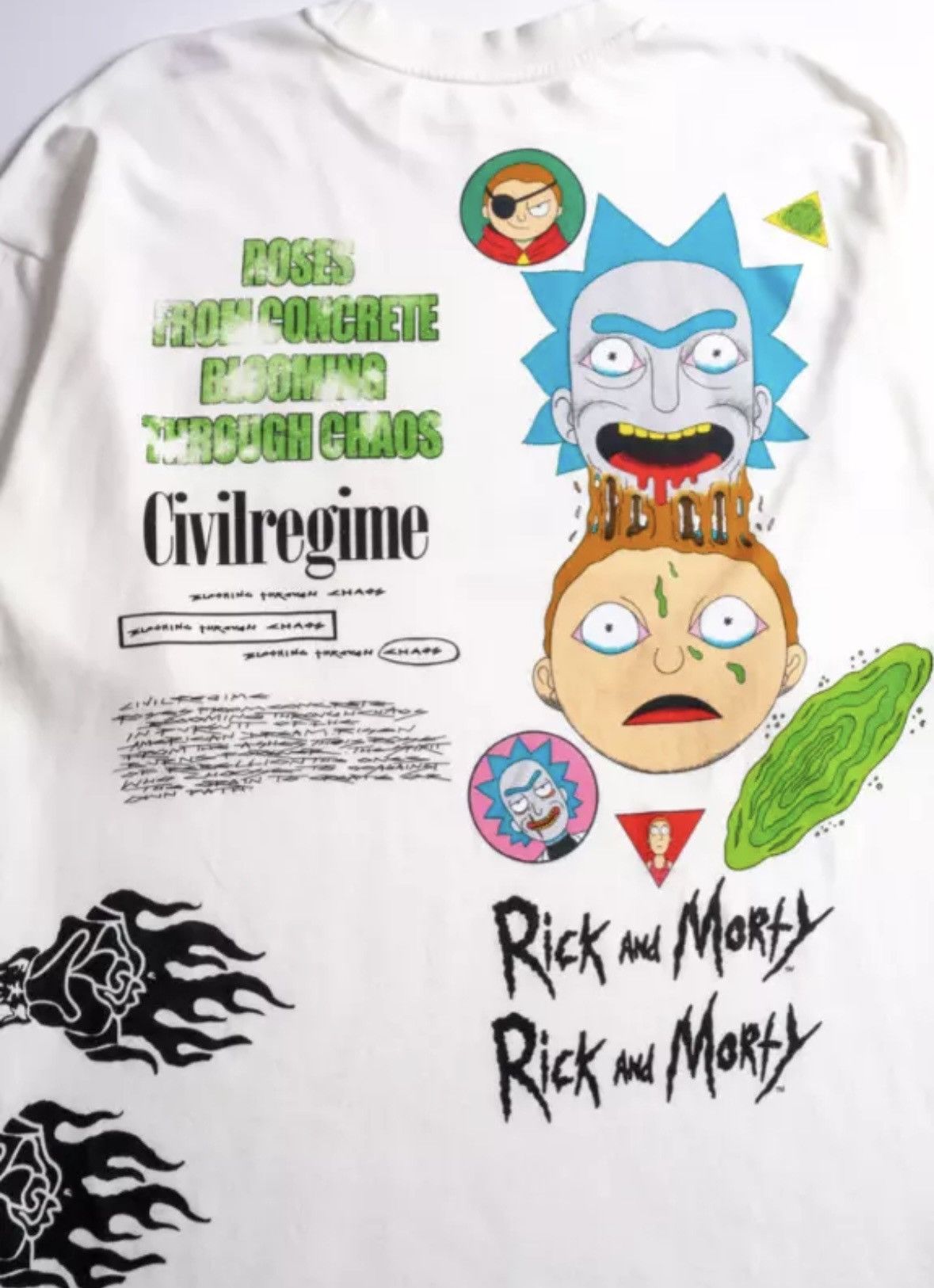 Cartoon Network × Civil Regime Rick and Morty Civilregime T-shirt Size US L / EU 52-54 / 3 - 2 Thumbnail