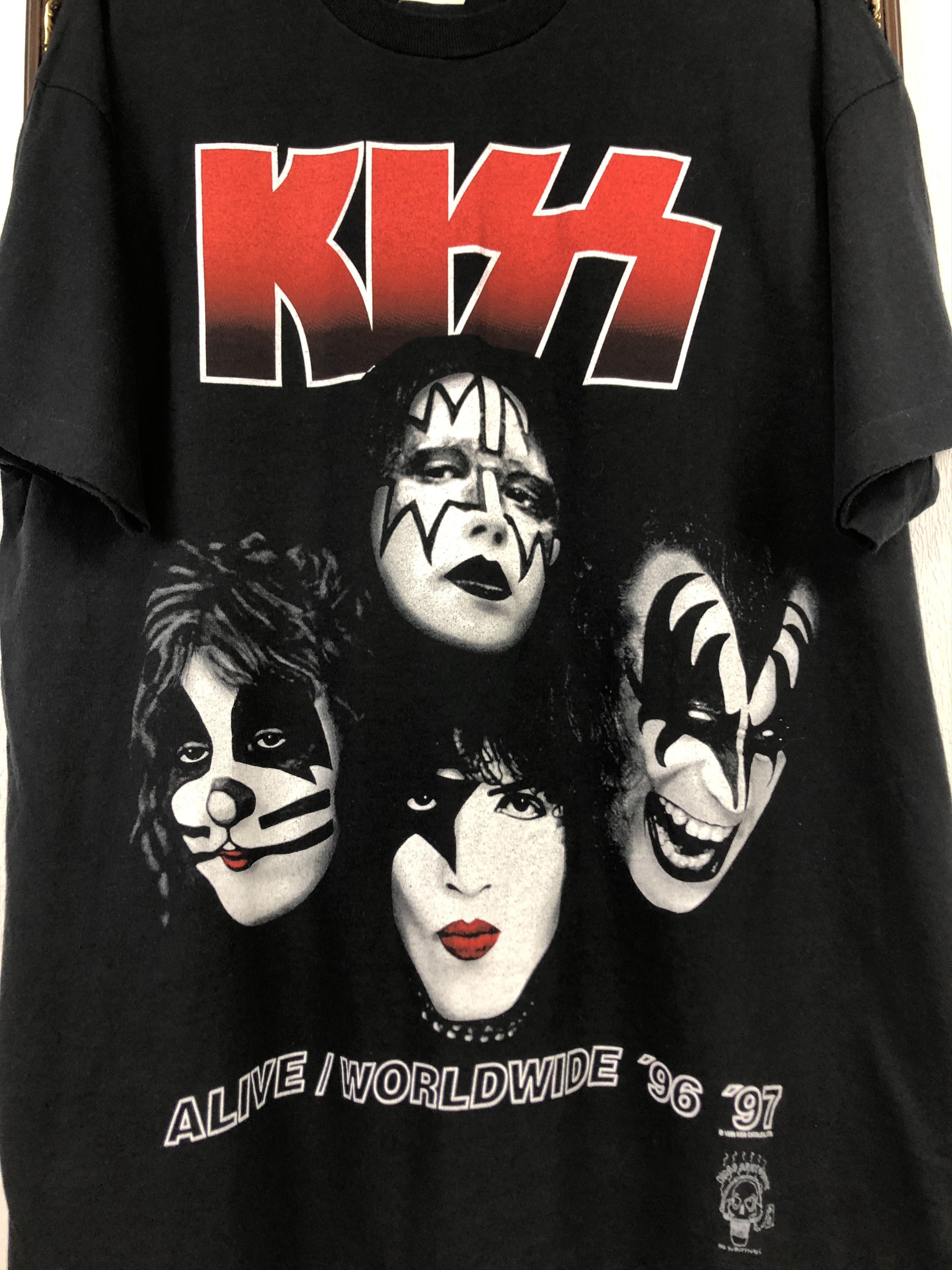 Band Tees Vintage Kiss Worldwide 1996 Tour I Got The Best Shirt Tee Size US XL / EU 56 / 4 - 7 Thumbnail