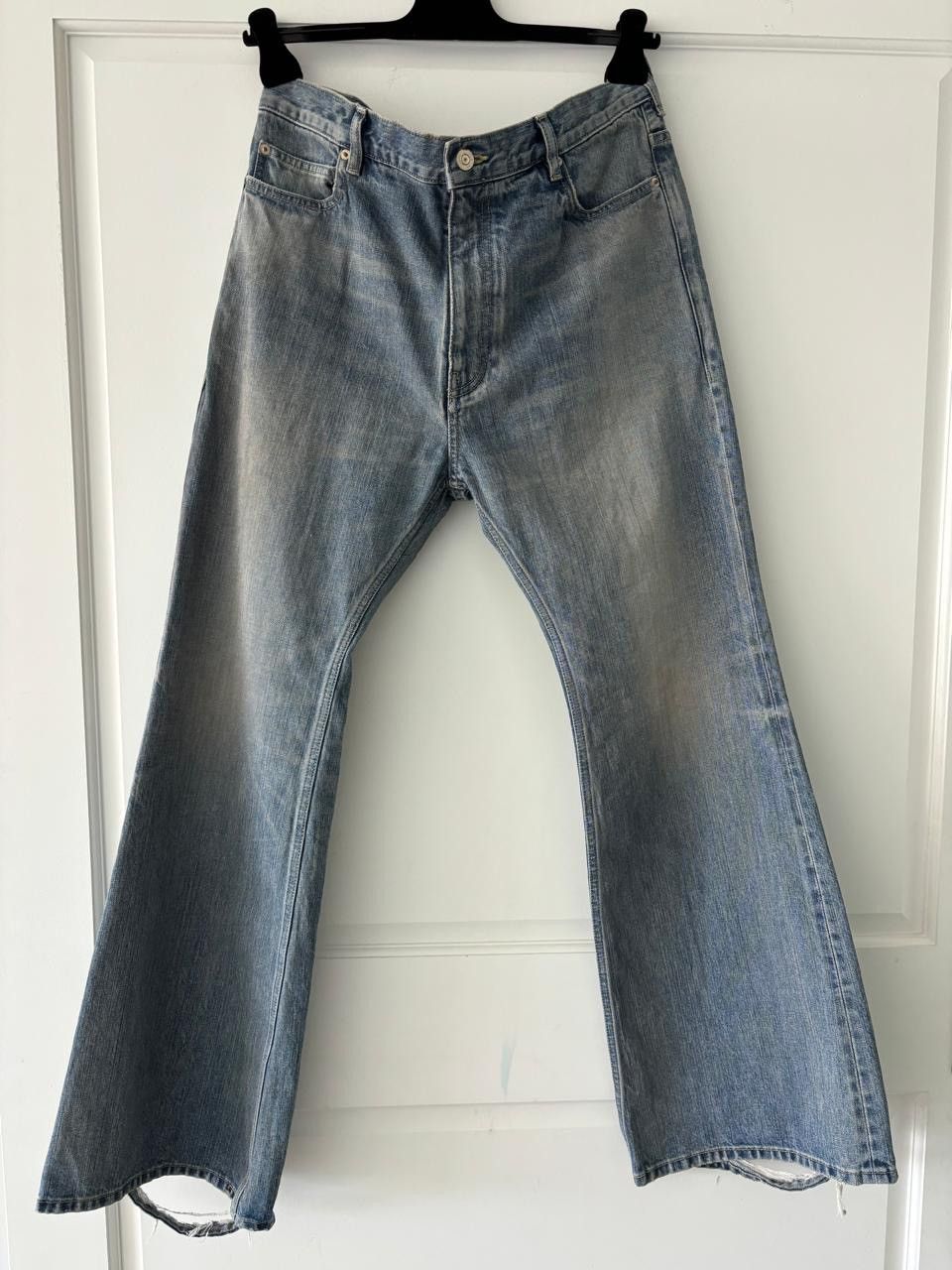 Balenciaga Flarred Denim Pants Jeans in blue Size US 32 / EU 48 - 1 Thumbnail