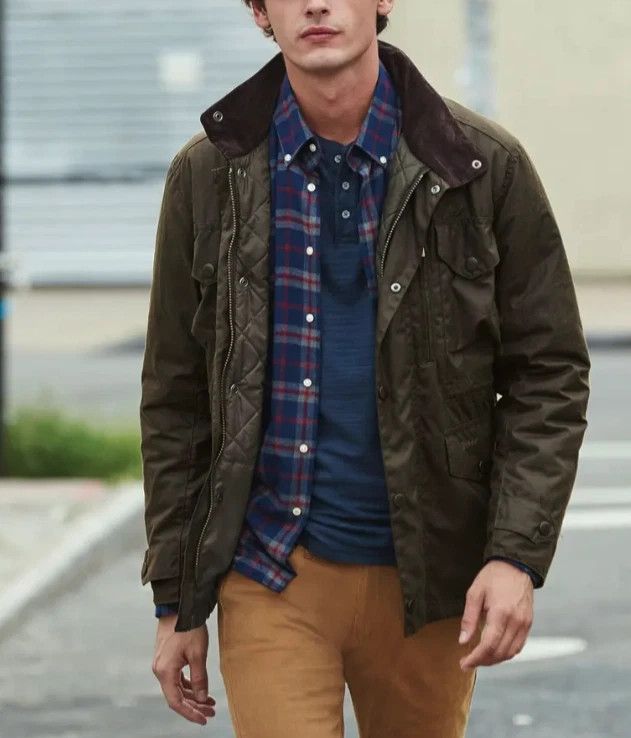 Barbour sz M ~ BARBOUR Men’s SAPPER WAX Size US M / EU 48-50 / 2 - 3 Thumbnail