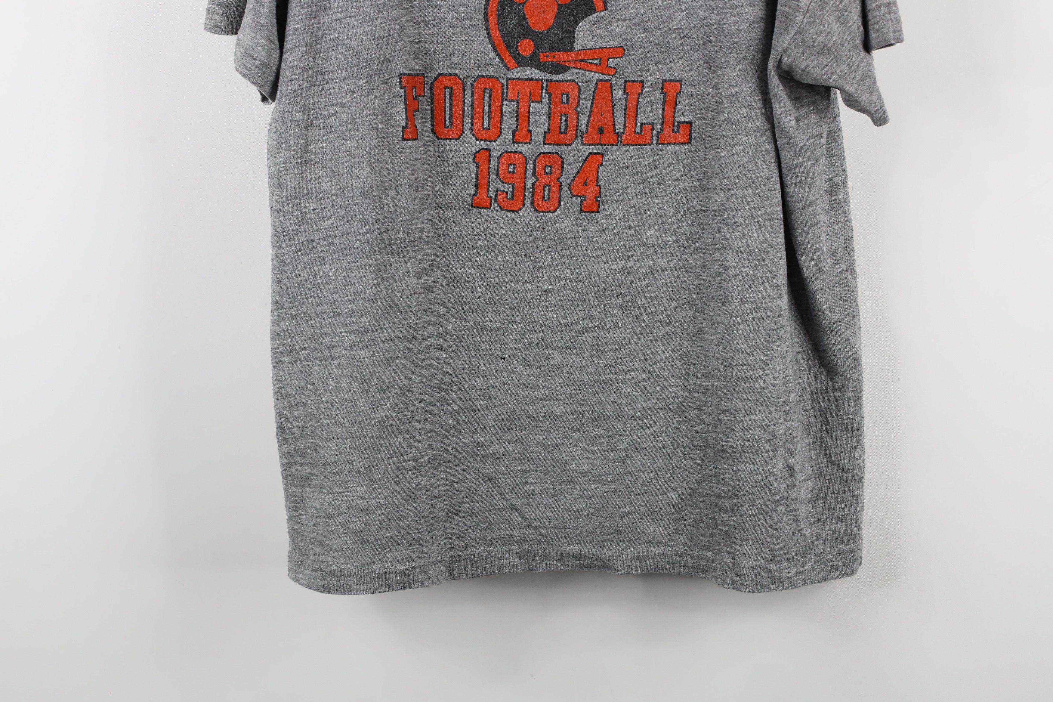 Champion × Vintage Vintage 80s Champion University Tiger Football T-Shirt USA Size US L / EU 52-54 / 3 - 3 Thumbnail