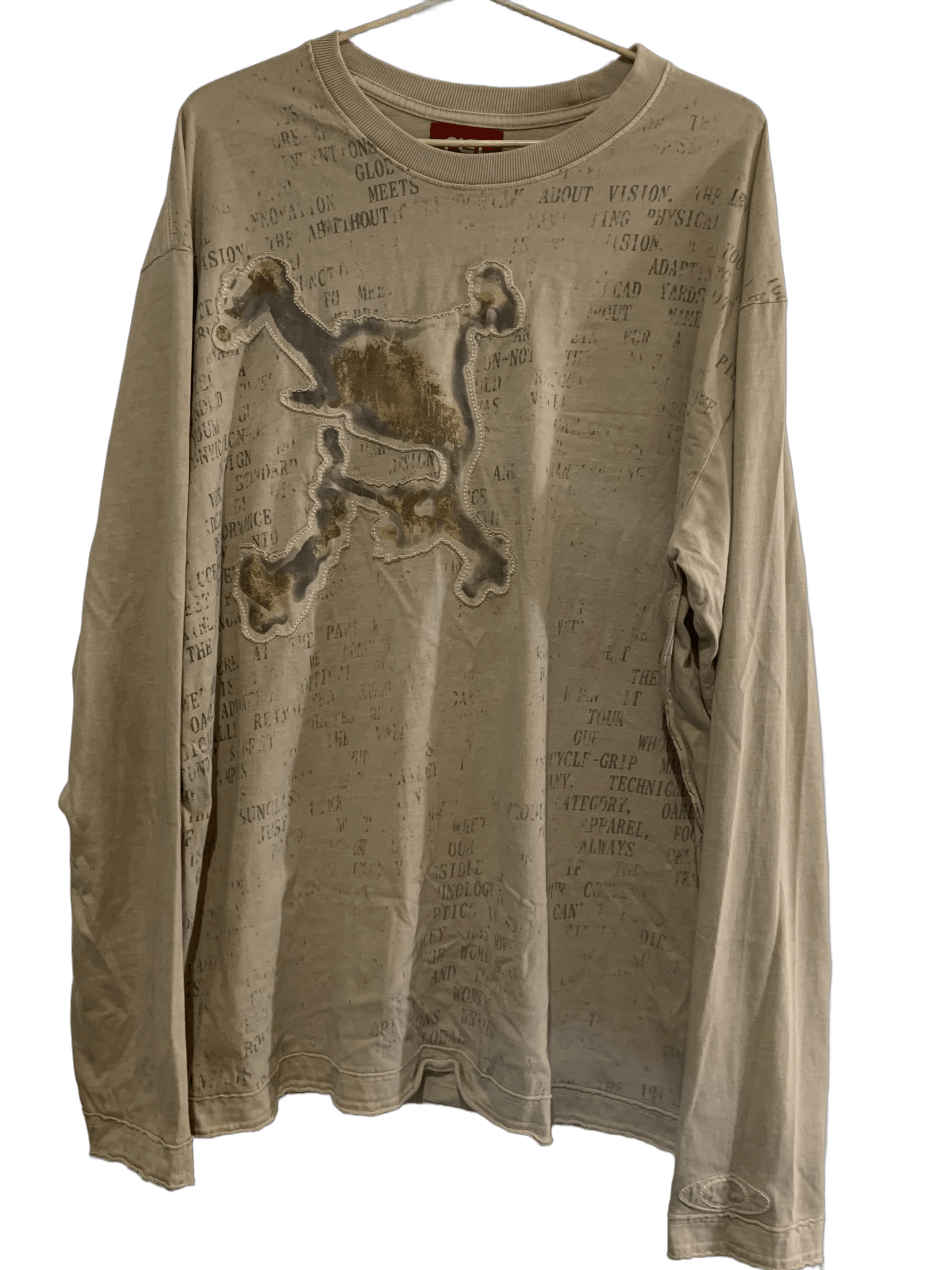 Oakley × PIET Camiseta Rusted Skull Long Sleeve Size US L / EU 52-54 / 3 - 1 Thumbnail