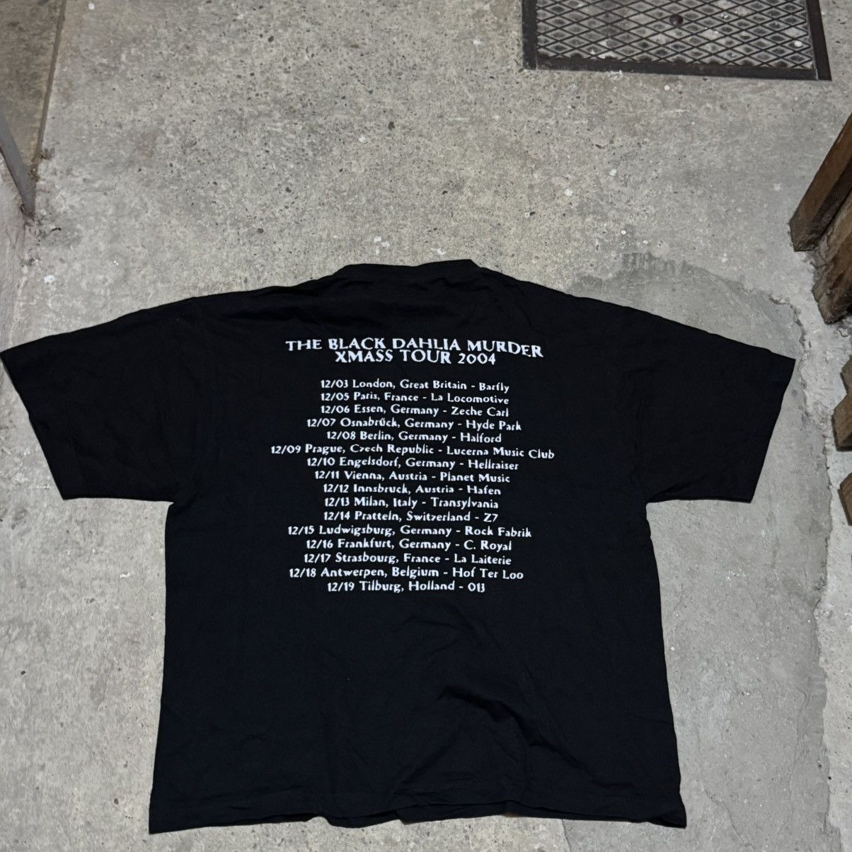 Band Tees × Vintage Vintage The Black Dahila Murder 2004 xmas tour t-shirt Size US XL / EU 56 / 4 - 2 Thumbnail