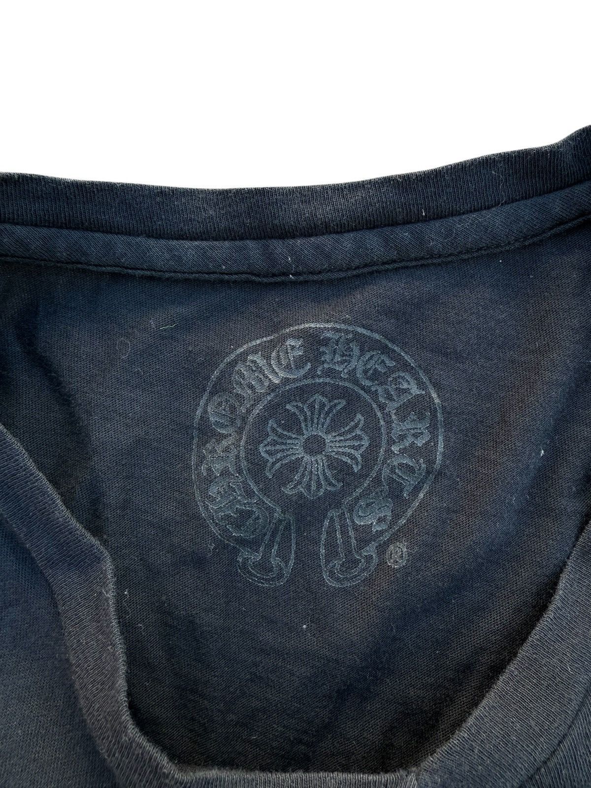 Chrome Hearts Chrome hearts fleur v neck t shirt Size US M / EU 48-50 / 2 - 4 Thumbnail