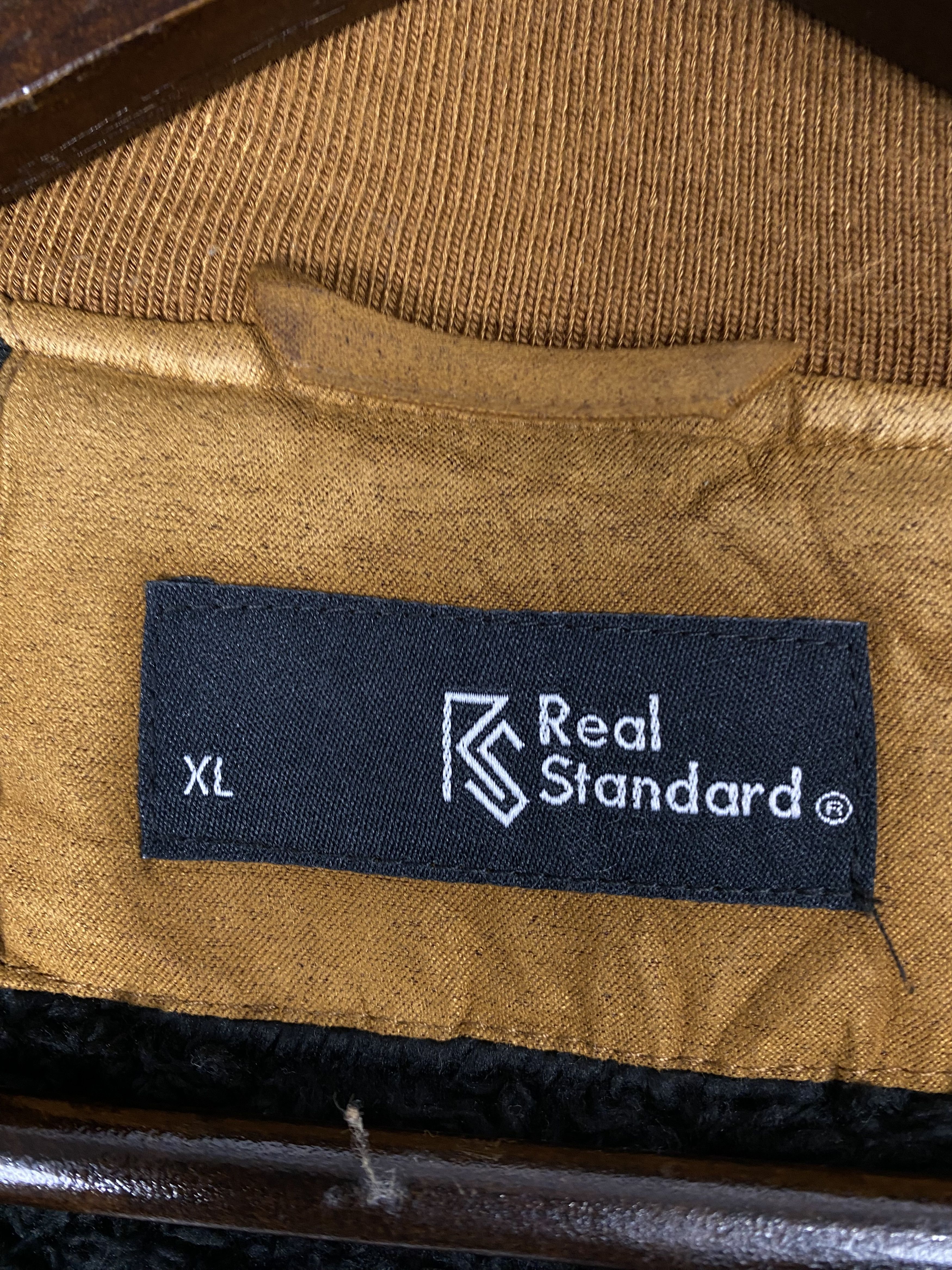 Japanese Brand Vintage Real Standard Bomber Jacket Size US XL / EU 56 / 4 - 7 Thumbnail