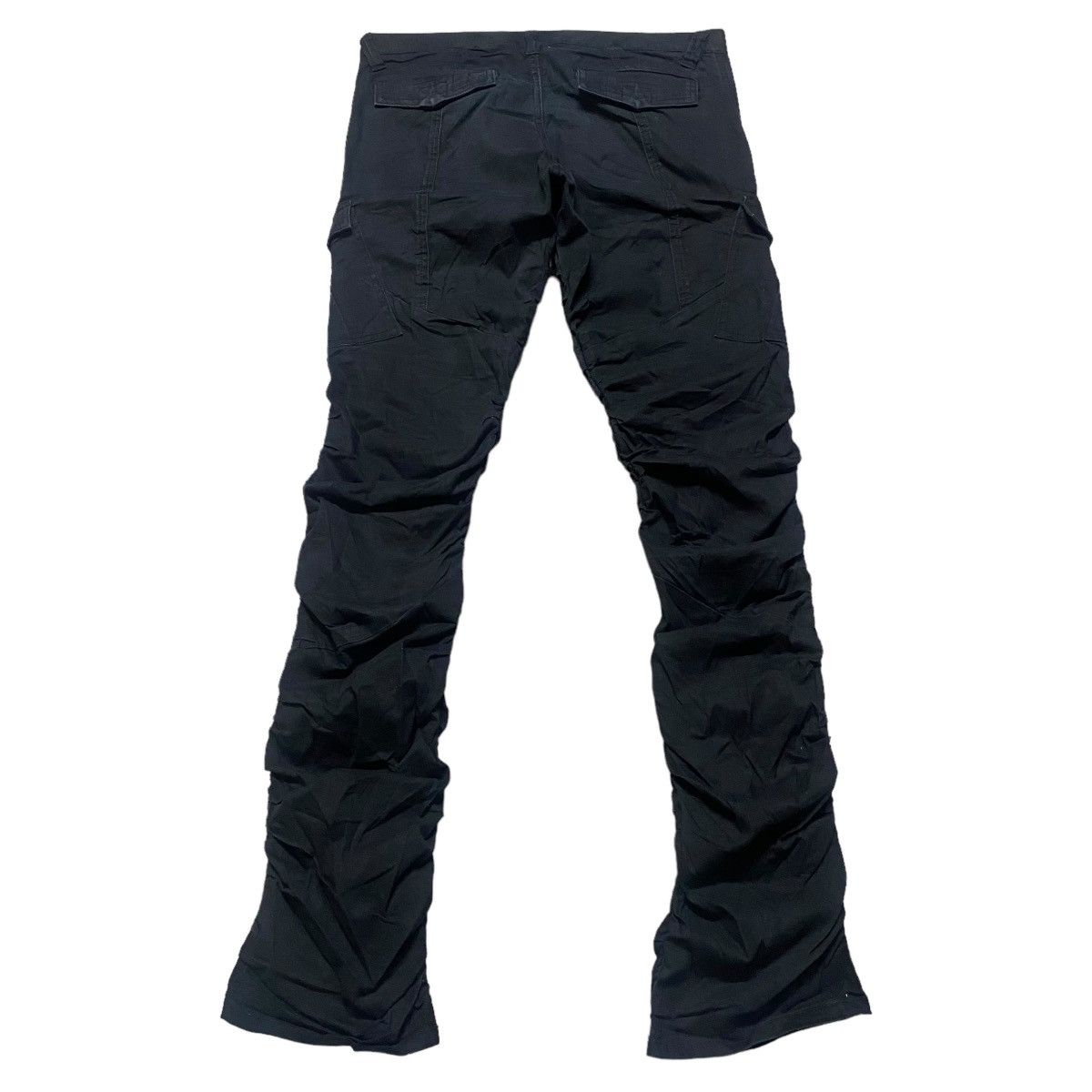 Tornado Mart Vintage Tornado Mart Stacked Cargo Flare Pants Size US 31 - 2 Thumbnail