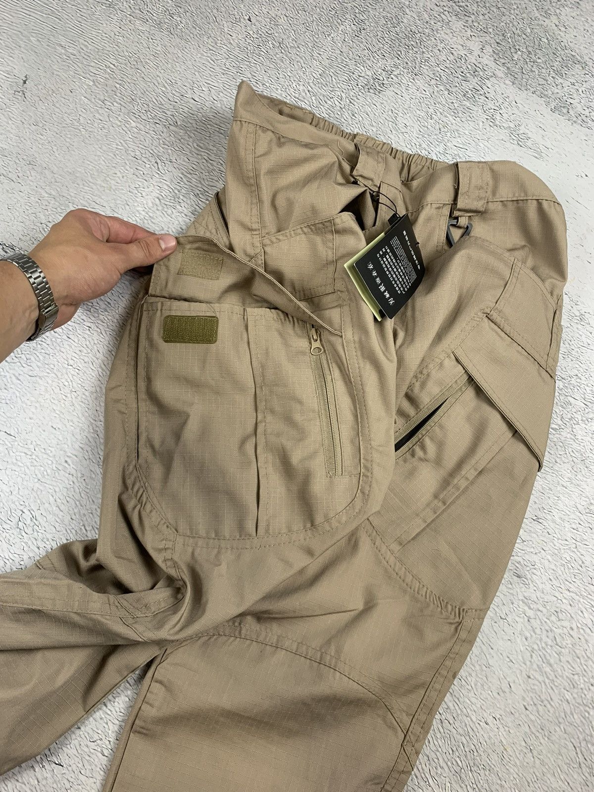 Japanese Brand × Vintage Vintage Cargo Pants multi pocket parachute Japan Size US 36 / EU 52 - 4 Thumbnail