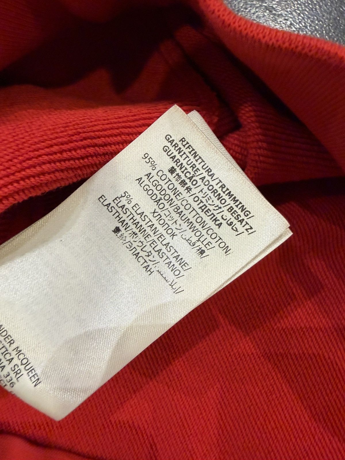 Alexander McQueen Alexander McQueen Crewneck - Red Size US XXL / EU 58 / 5 - 7 Thumbnail