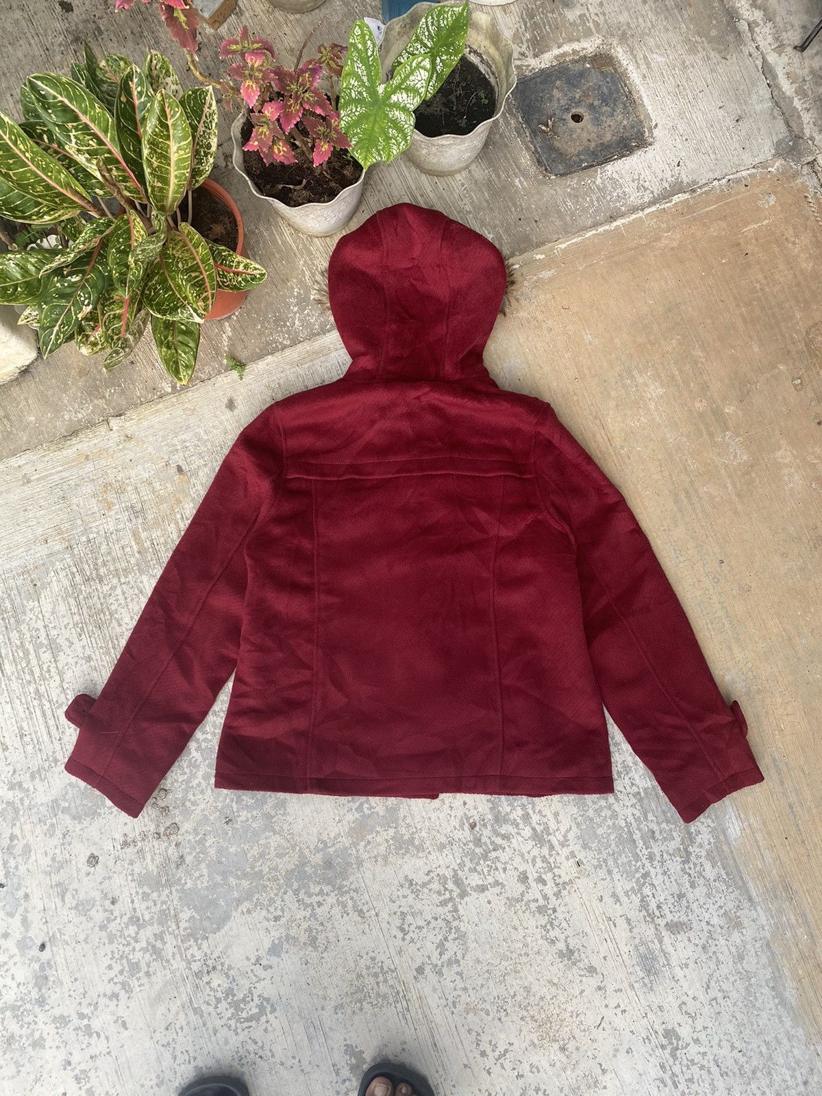 If Six Was Nine × Japanese Brand Double Focus Fur Hooded Duffle Jacket Size M / US 6-8 / IT 42-44 - 2 Thumbnail