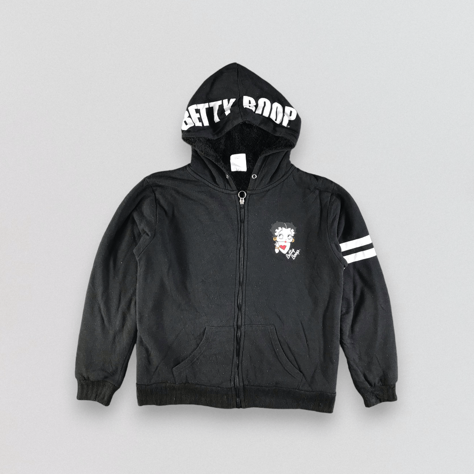 Japanese Brand Denifits x Betty Boop Hoodie Sweater K1047 Size US L / EU 52-54 / 3 - 1 Thumbnail