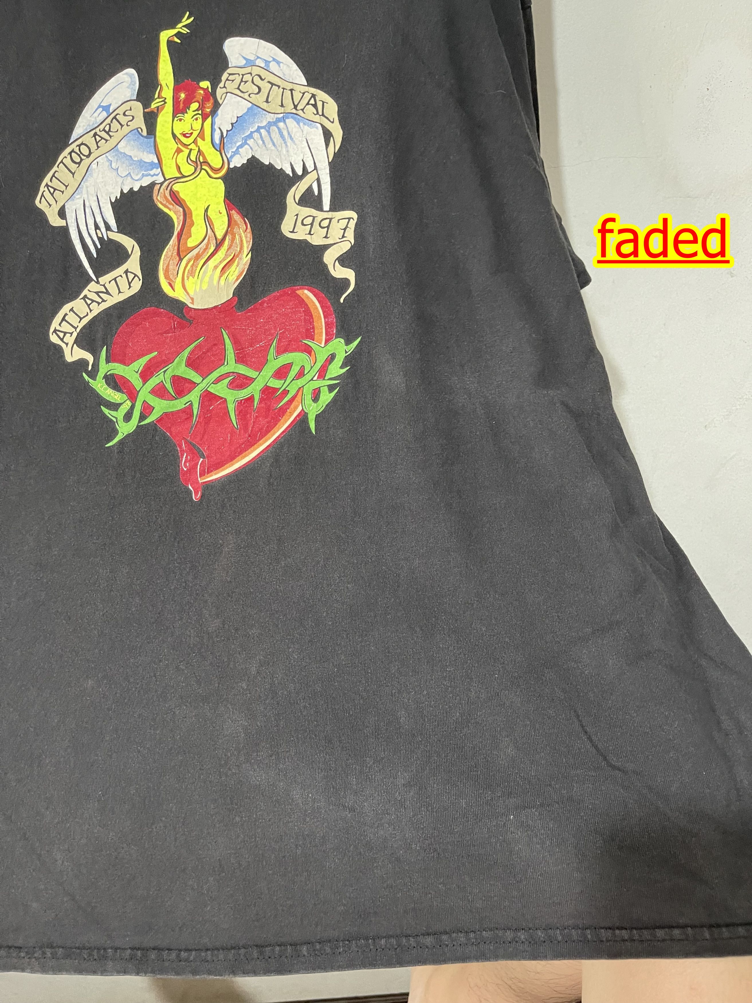 Vintage Vintage 1997 Atlanta Tattoo Arts Festival Shirt Size US XL / EU 56 / 4 - 5 Thumbnail