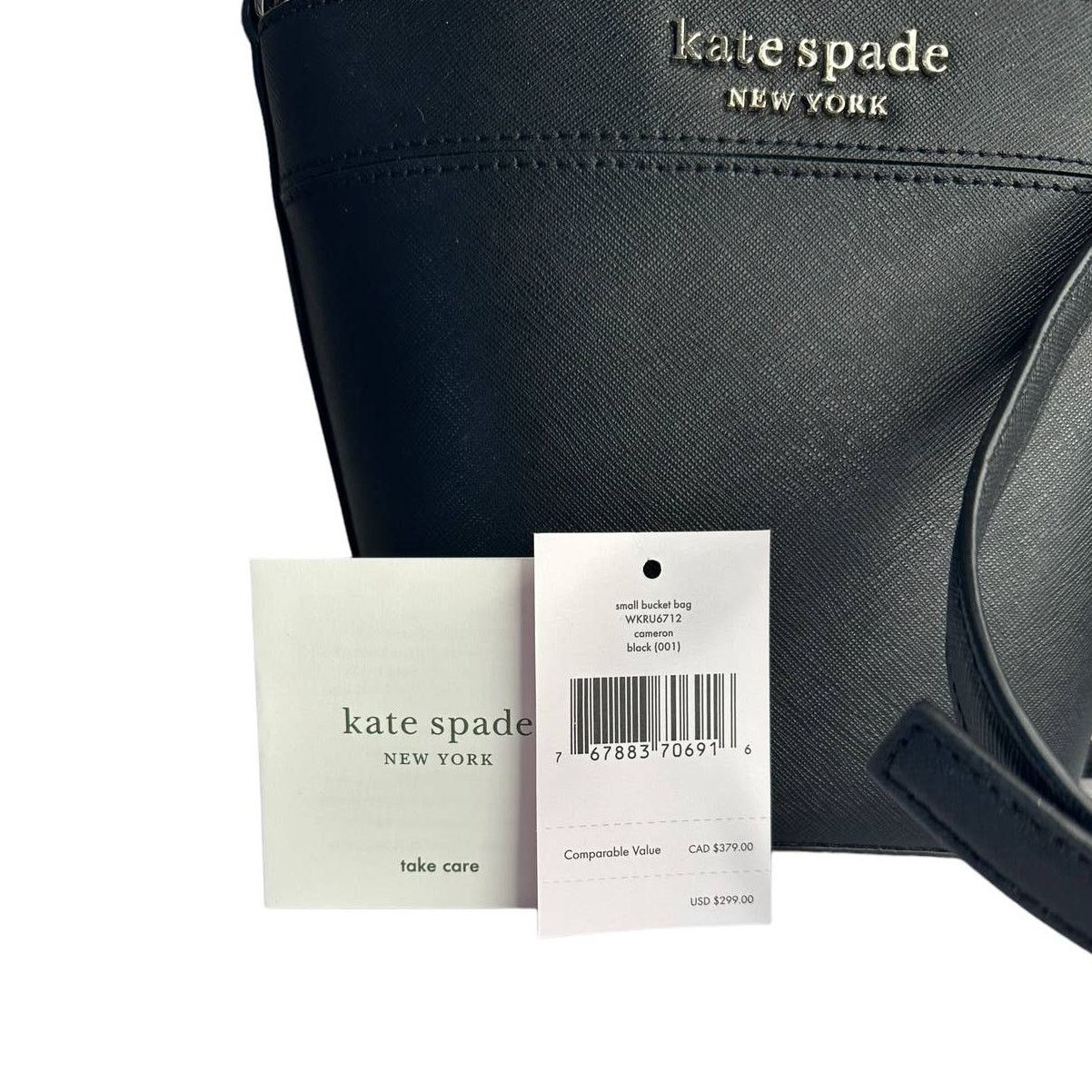Kate Spade kate Spade Cameron small bucket bag Leather Black Size ONE SIZE - 7 Thumbnail