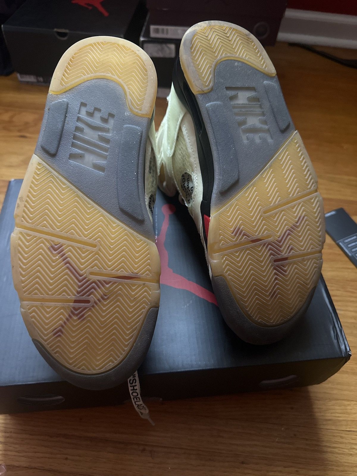 Nike Jordan 5 off white Size US 10 / EU 43 - 4 Thumbnail