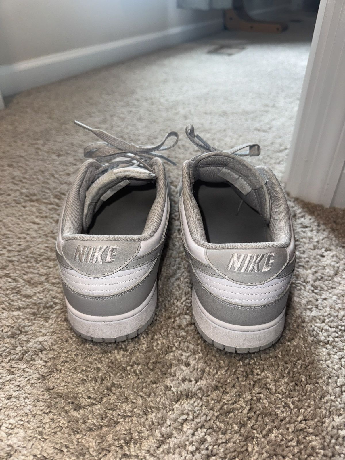Nike Grey Nike Lows Size US 12 / EU 45 - 2 Thumbnail